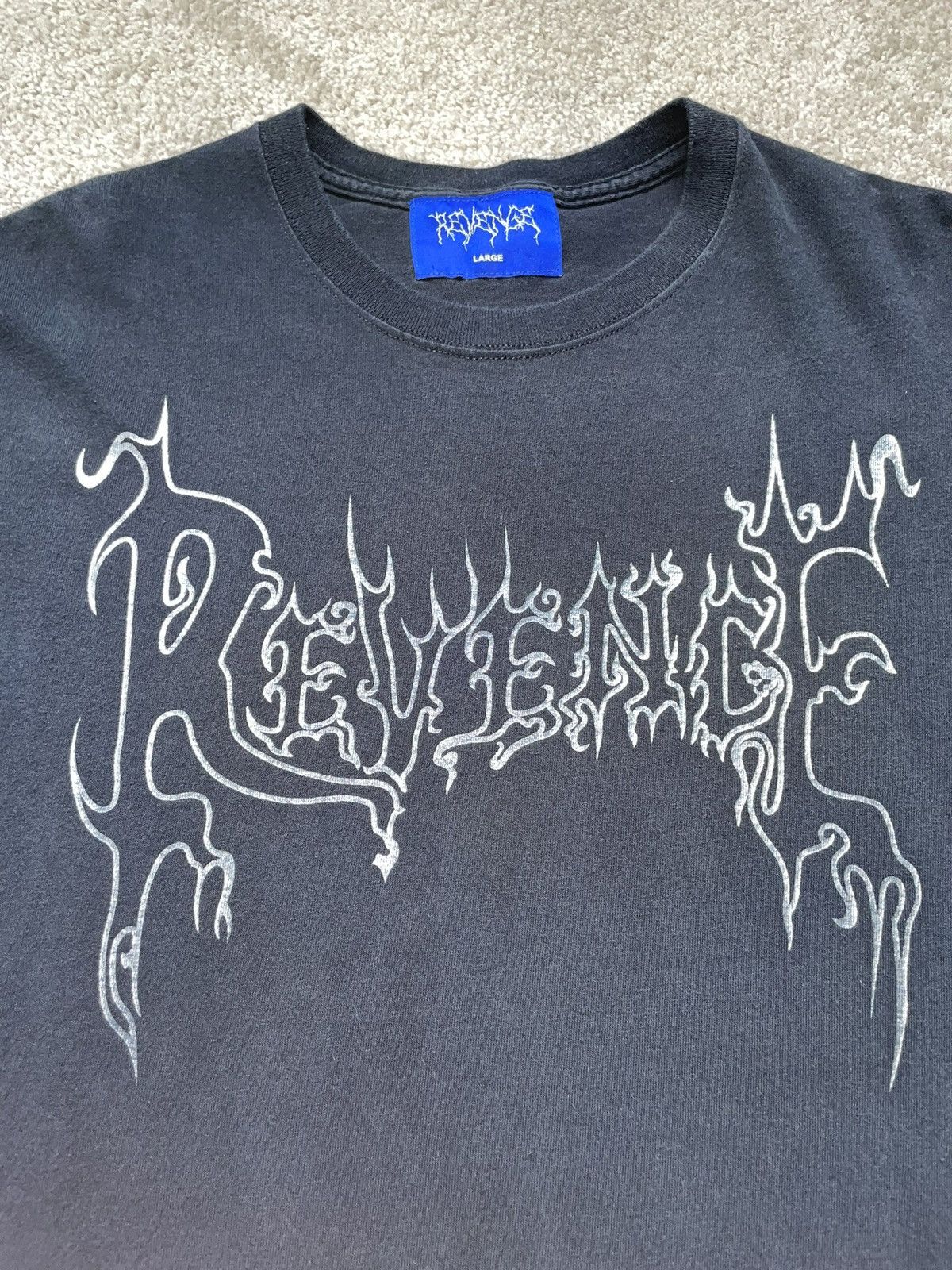 Revenge Revenge x Very Rare Metallic Tee Size US L / EU 52-54 / 3 - 2 Thumbnail