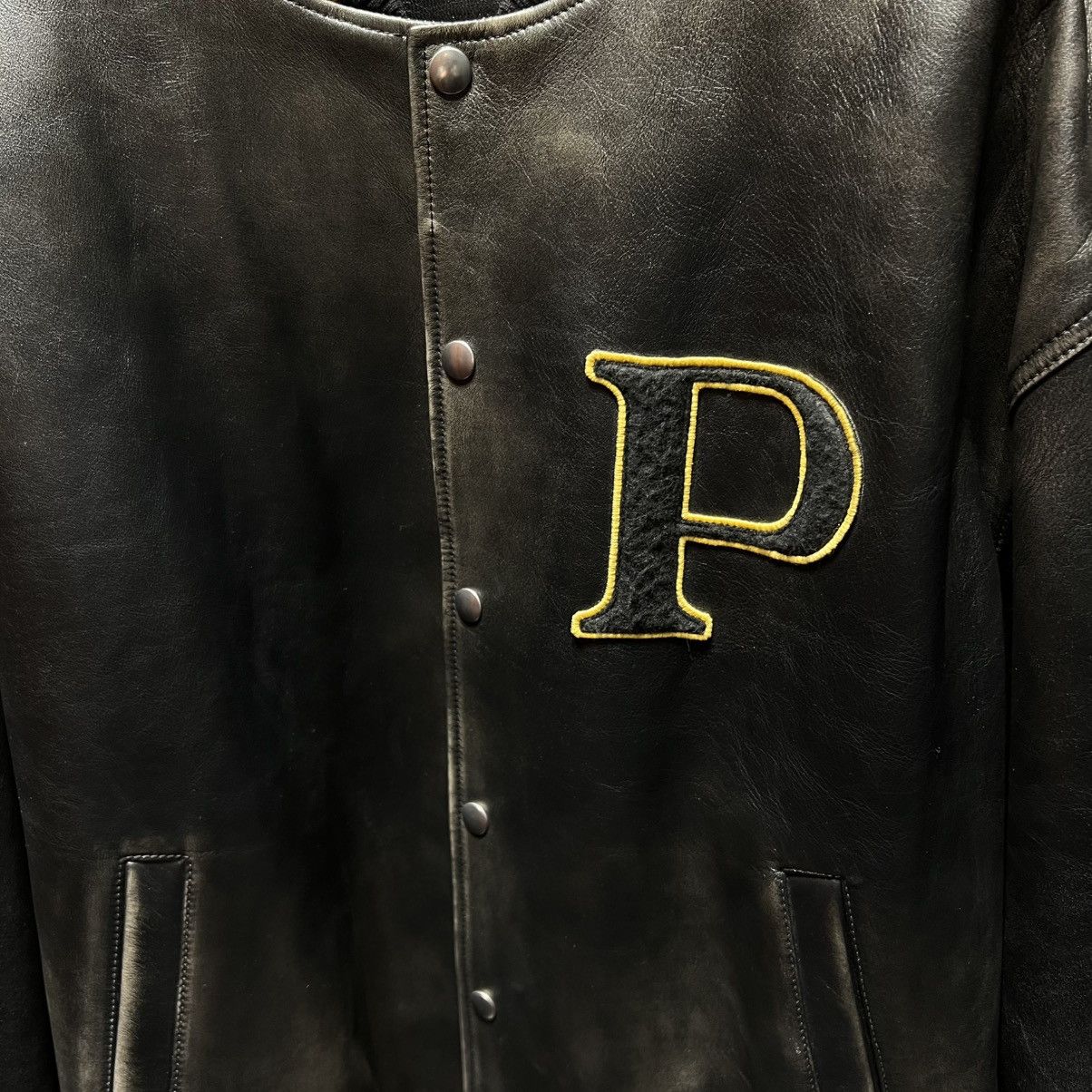 Prada Prada Oversized Leather Bomber Jacket Size US L / EU 52-54 / 3 - 7 Thumbnail