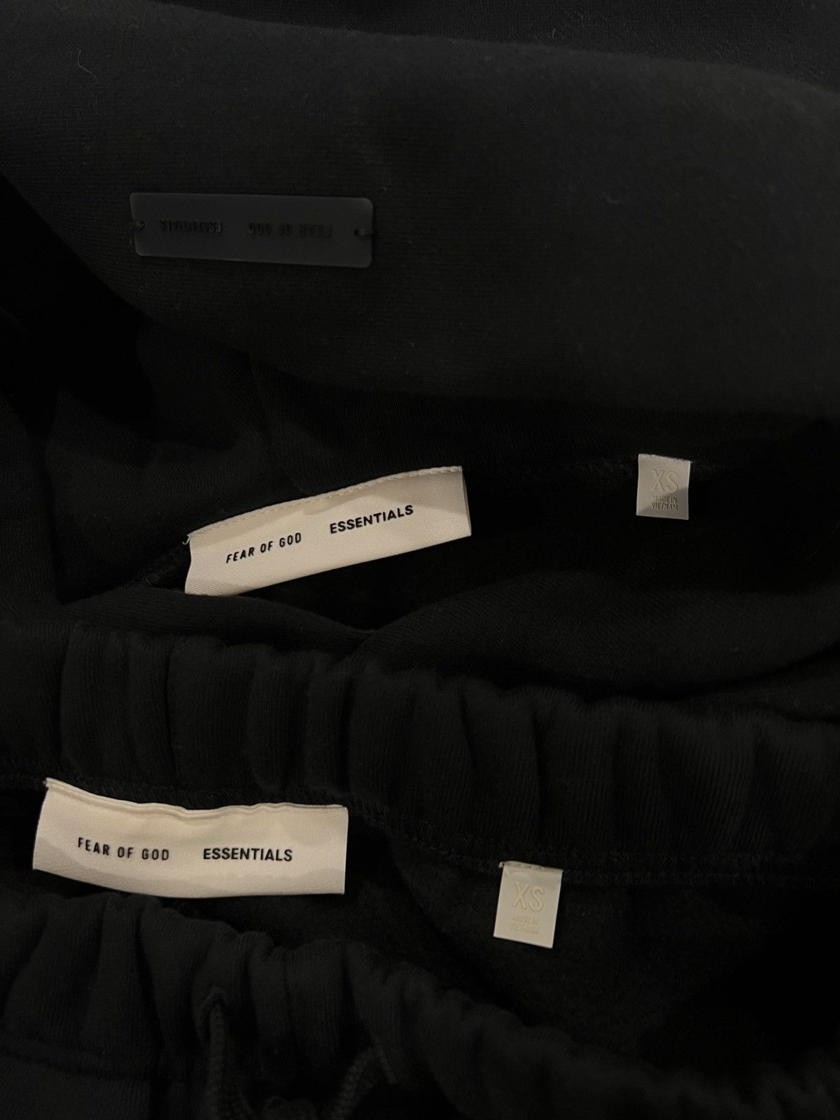 Fear of God Fear of God Essentials tracksuit black size XS Size US XS / EU 42 / 0 - 3 Thumbnail