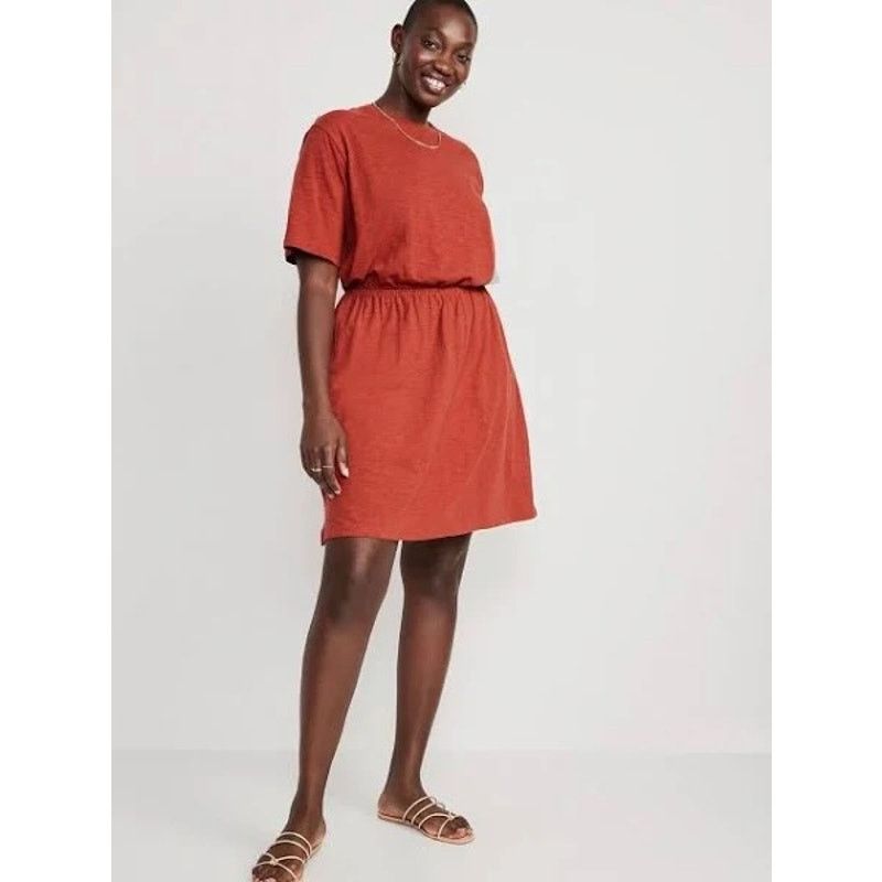 Old Navy Old Navy Slub-Knit Mini Dress Womens Plus Size XXL Size XXL / US 16-18 / IT 52-54 - 7 Thumbnail