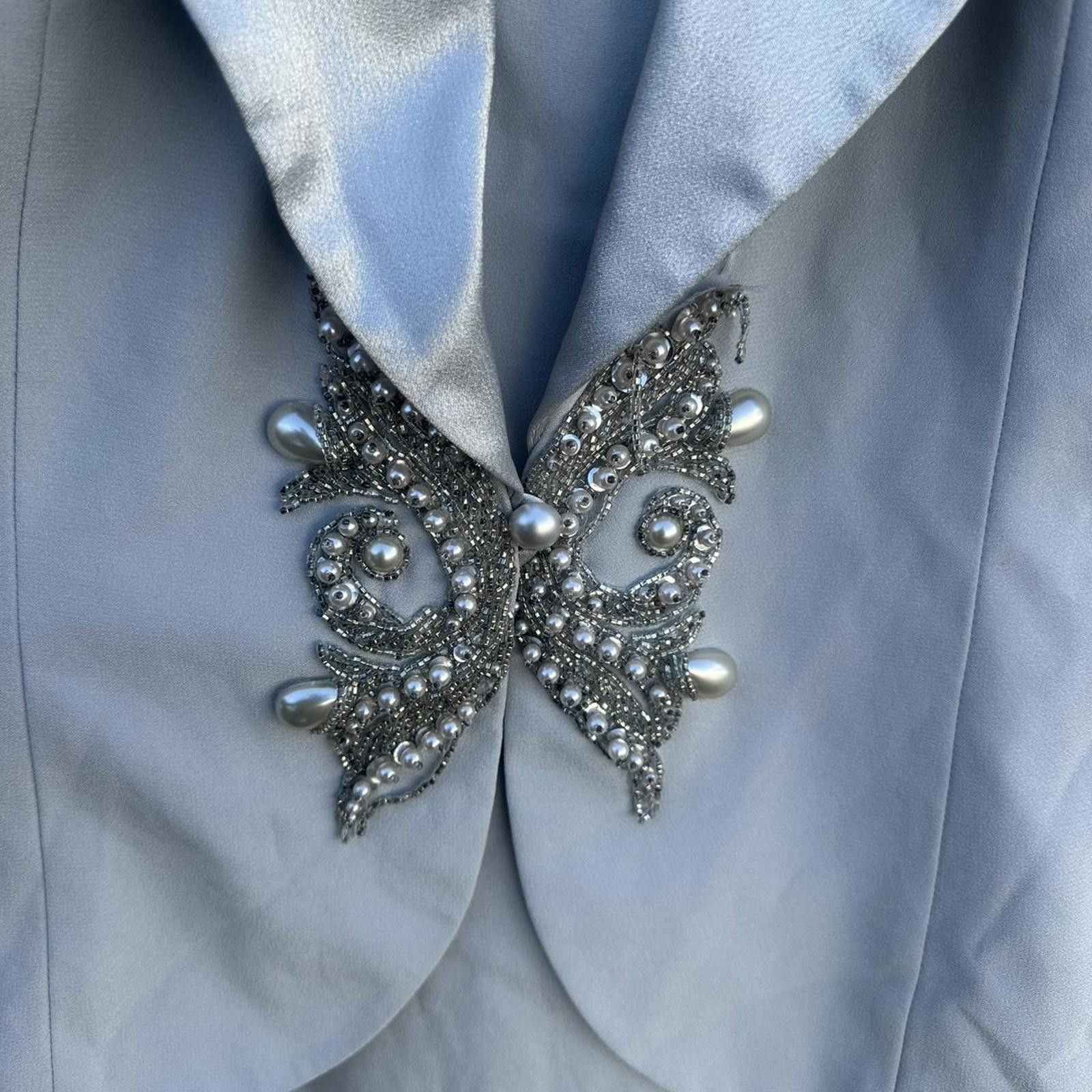 Other Women's Blue and Grey Suit Size 4XL / US 24-26 - 5 Thumbnail