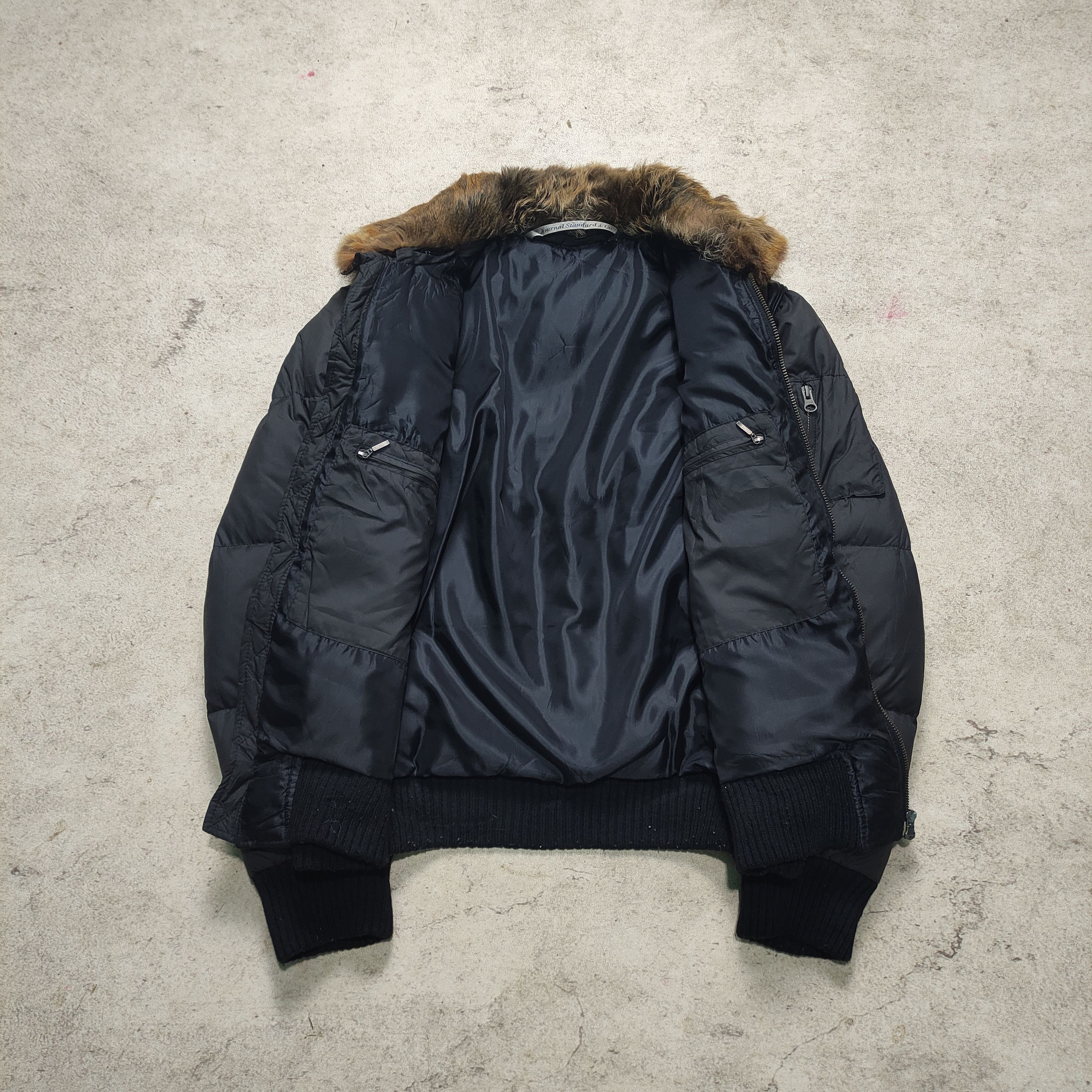 If Six Was Nine Journal Standard Puffer Down Fur Jacket Vkei - 2000s Size US M / EU 48-50 / 2 - 8 Thumbnail