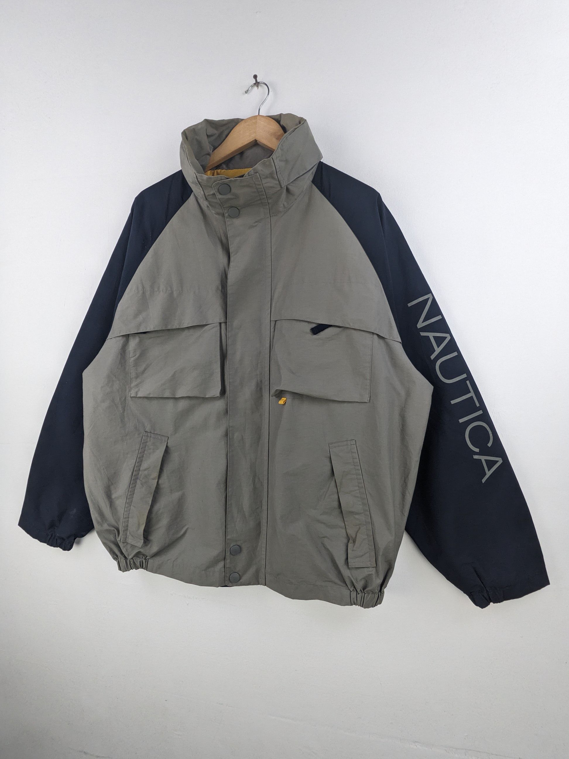 Nautica Vintage Nautica Jacket Colour Block Size US XL / EU 56 / 4 - 3 Thumbnail