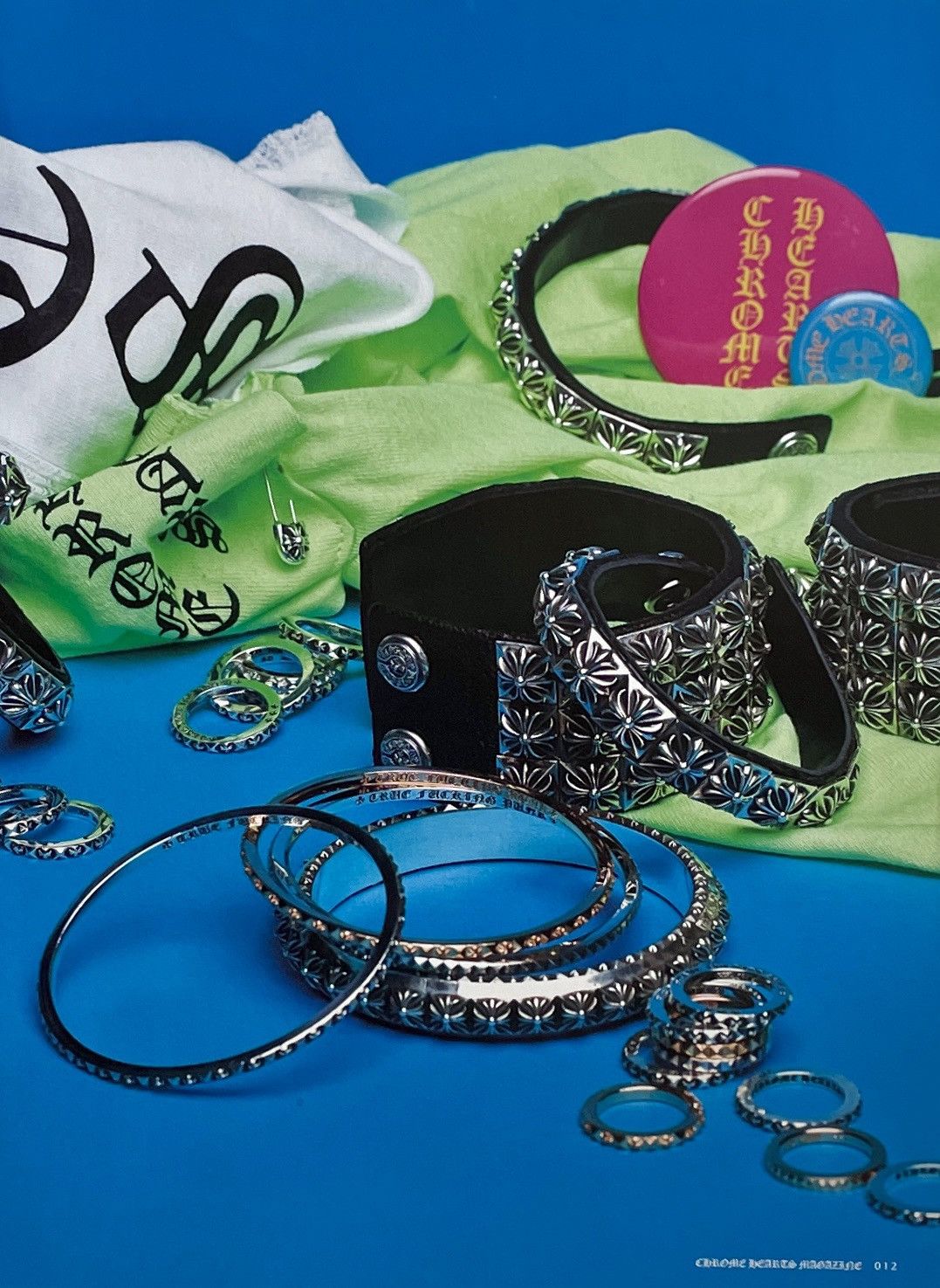 Chrome Hearts Chrome Hearts bracelets & rings photo Poster framed 9x11 Size ONE SIZE - 2 Thumbnail