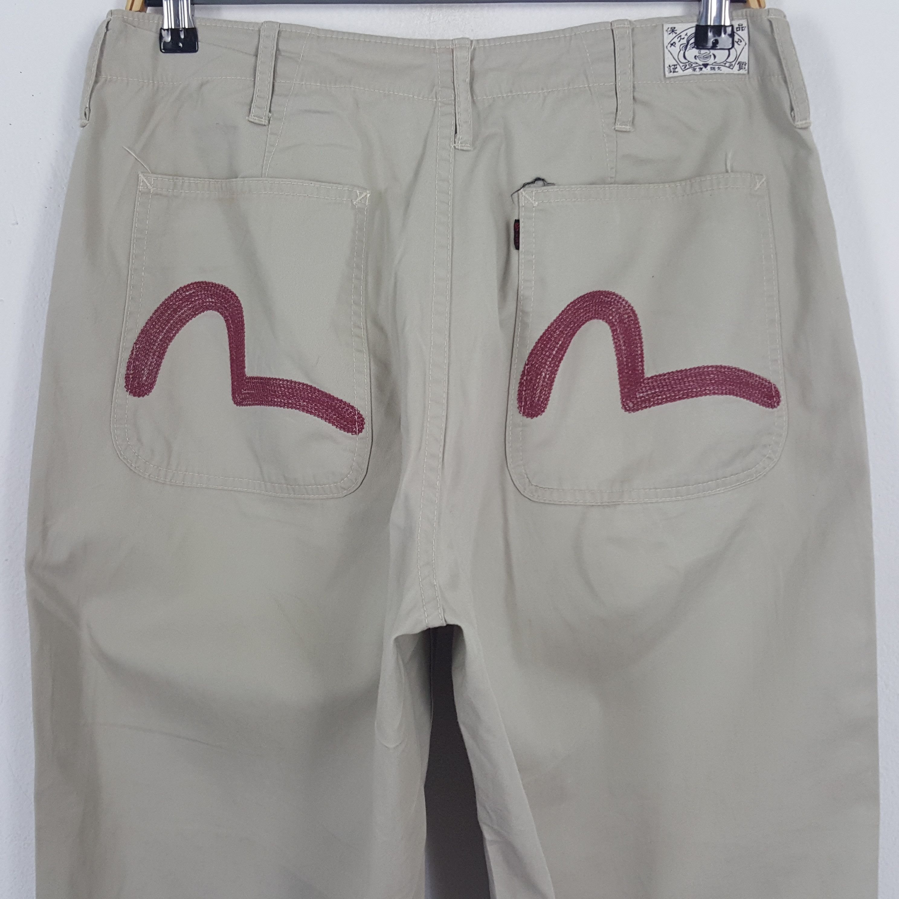 Evisu × Japanese Brand × Vintage Vintage Evisu Japanese Brand Daicock Custom Art Pants Size US 30 / EU 46 - 5 Thumbnail