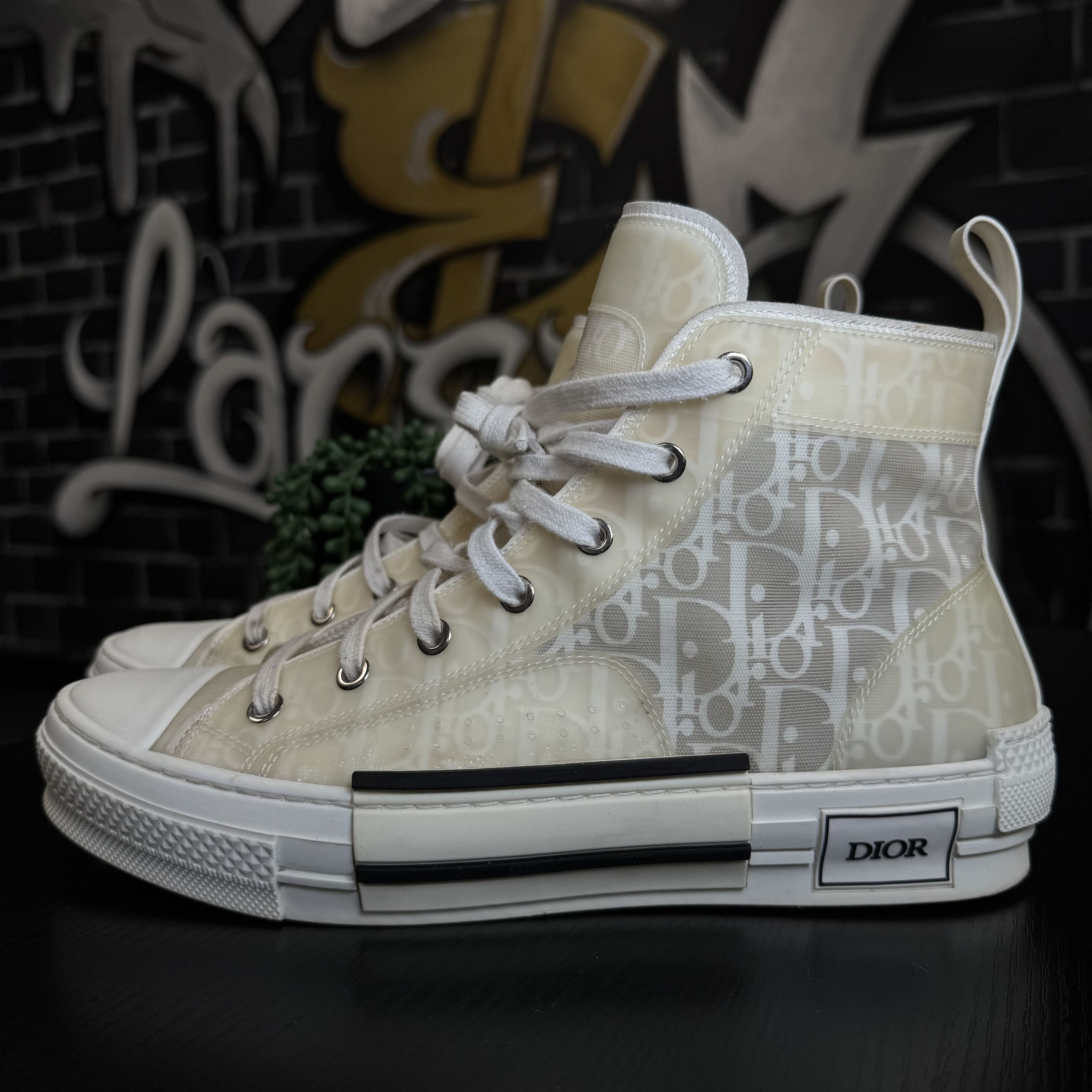 Dior DIOR B23 HIGH WHITE Size US 8 / EU 41 - 3 Thumbnail