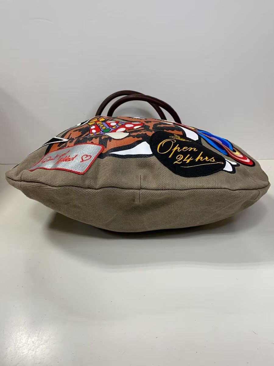 Vivienne Westwood Tiger Orb Canvas Tote Bag Size ONE SIZE - 4 Thumbnail
