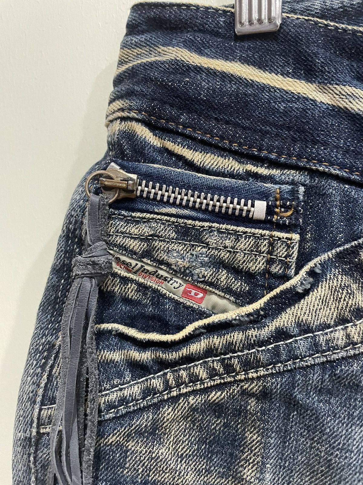 Diesel Diesel Reckfly Special Knee Length Jeans Size 33" - 4 Thumbnail