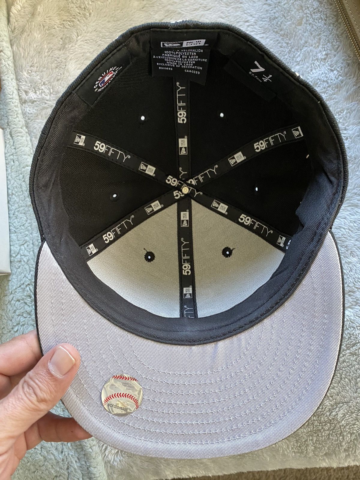 New Era New Era x Loso NYC Chicago white Sox flames fitted hat 7 1/4 Size ONE SIZE - 3 Thumbnail