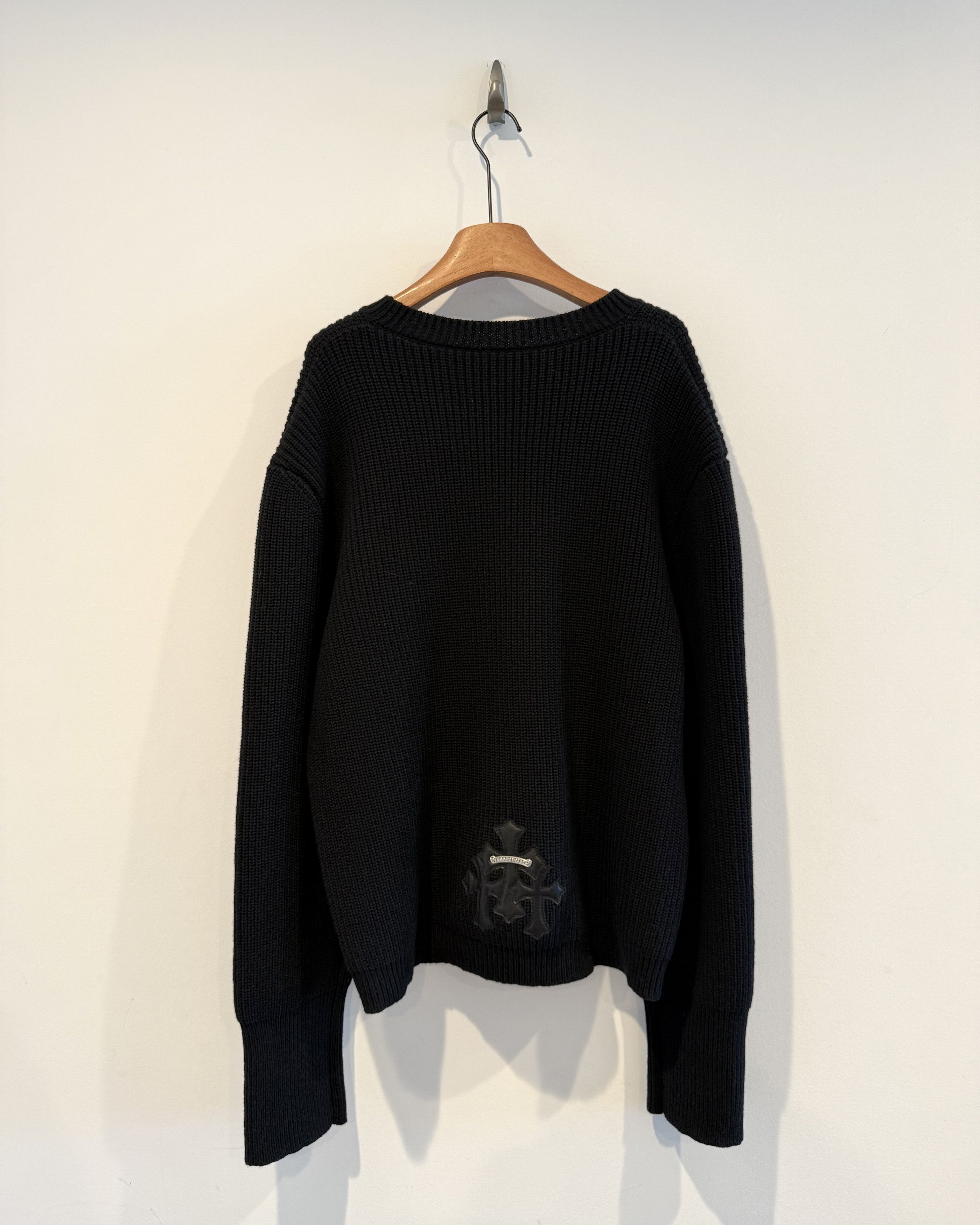 Chrome Hearts Chrome Hearts Triple Cross Patch Knit Sweater Size US M / EU 48-50 / 2 - 1 Thumbnail