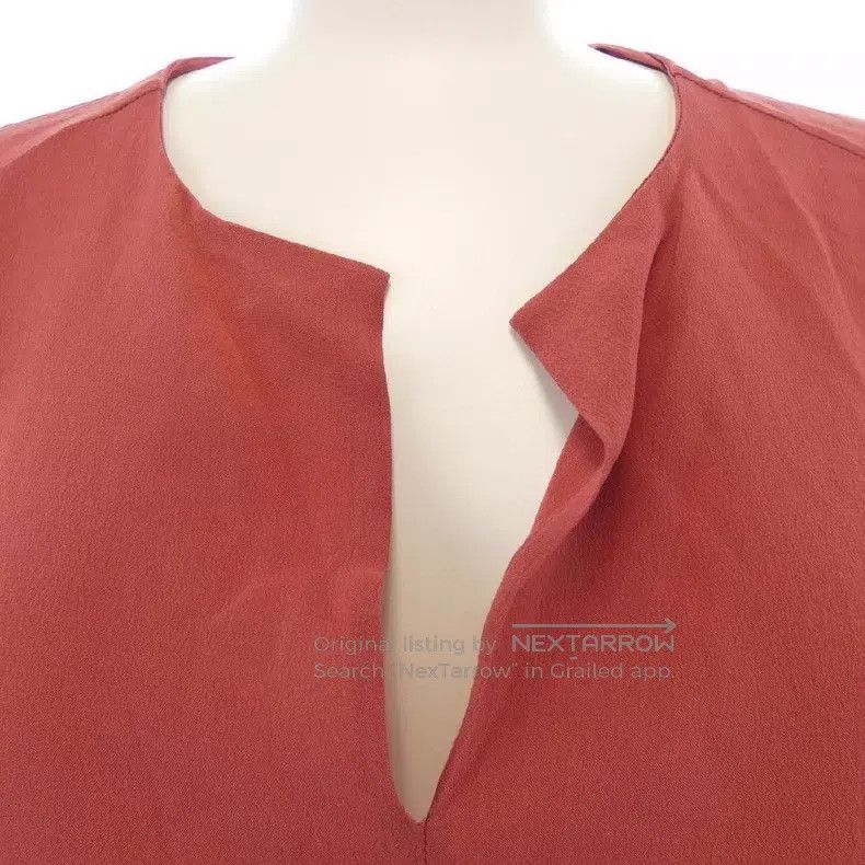Hermes Hermes Silk Top Size XS / US 0-2 / IT 36-38 - 4 Thumbnail