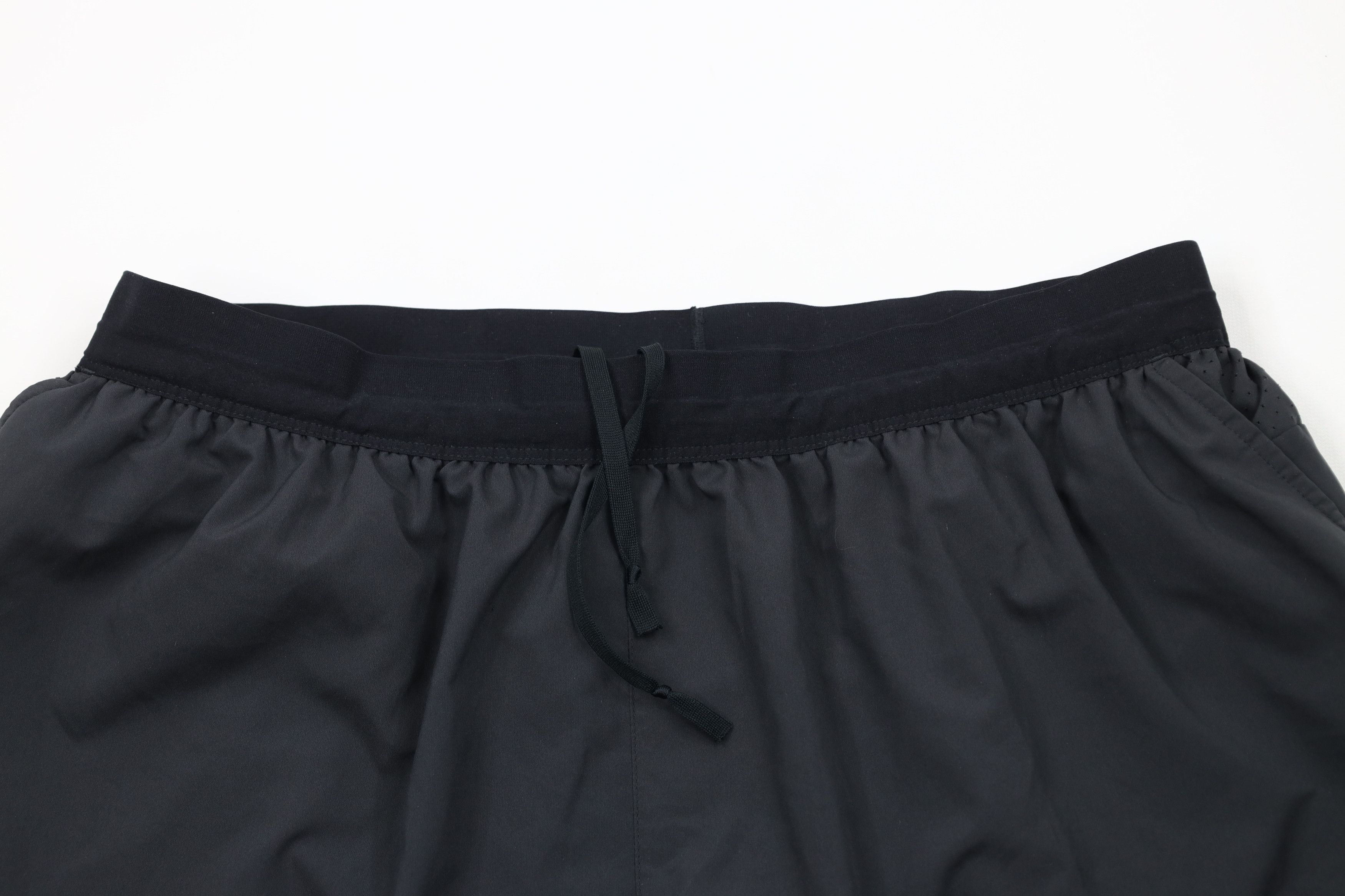 Nike × Vintage Nike Reflective Swoosh Above Knee Lined Running Shorts Size US 36 / EU 52 - 2 Thumbnail