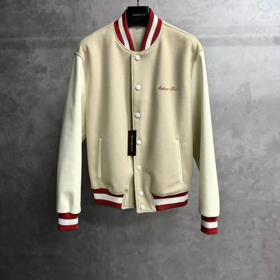 Balmain Balmain Retro Embroidered Beige Light Jacket xs Men Size US XS / EU 42 / 0 - 1 Thumbnail