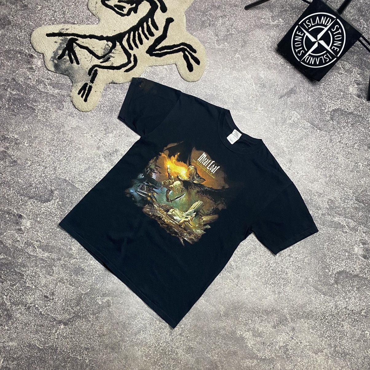 Band Tees Vintage Meat Loaf 2007 Three Bats Tour Graphic logo rare tee Size US L / EU 52-54 / 3 - 1 Thumbnail