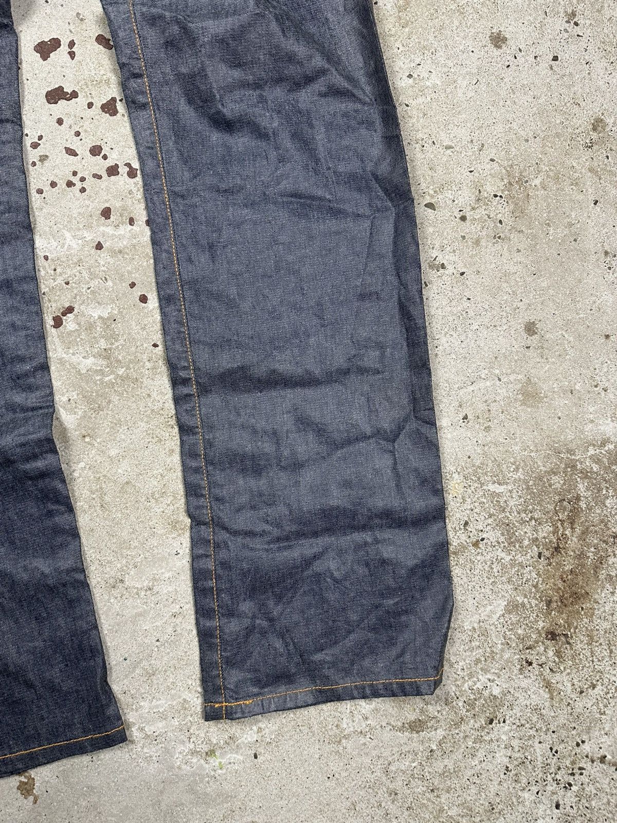 Diesel × Vintage Vintage Y2K Diesel Waxed Fellow Denim Pants Jeans Size US 30 / EU 46 - 13 Thumbnail