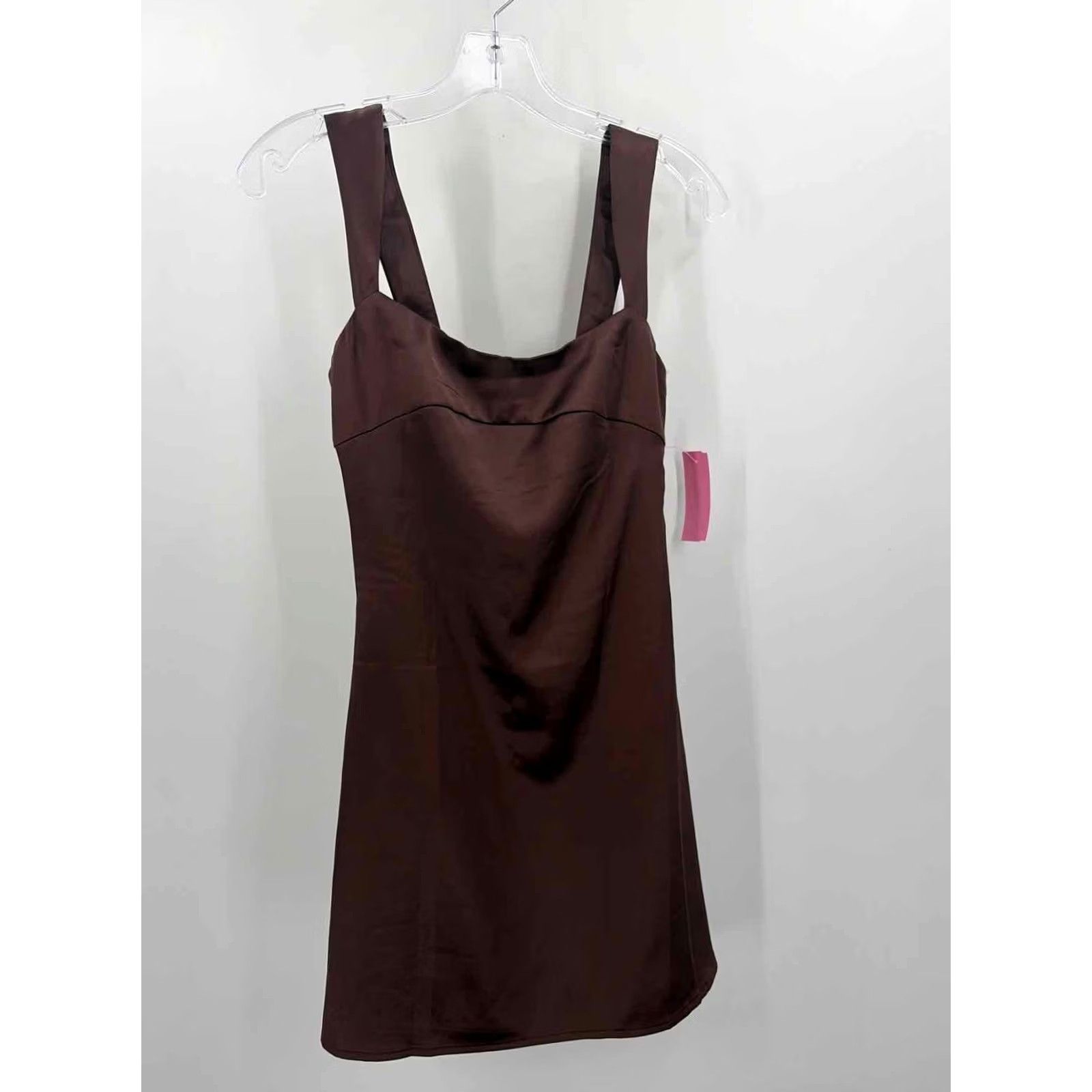 Vintage Peppermayo Brown Short Sleeveless Dress Size 2 Regular - Pre-Owned Size 26" / US 2 / IT 38 - 2 Thumbnail