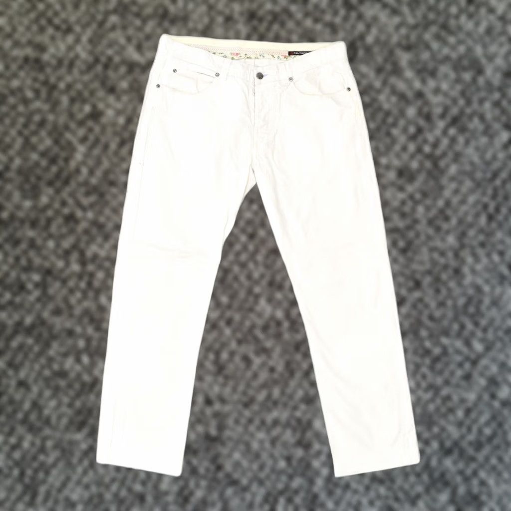 Peuterey PEUTEREY Womens Slim Jeans White Cotton W36 L31 XP15 Size 25" / US 0 / IT 36 - 1 Thumbnail