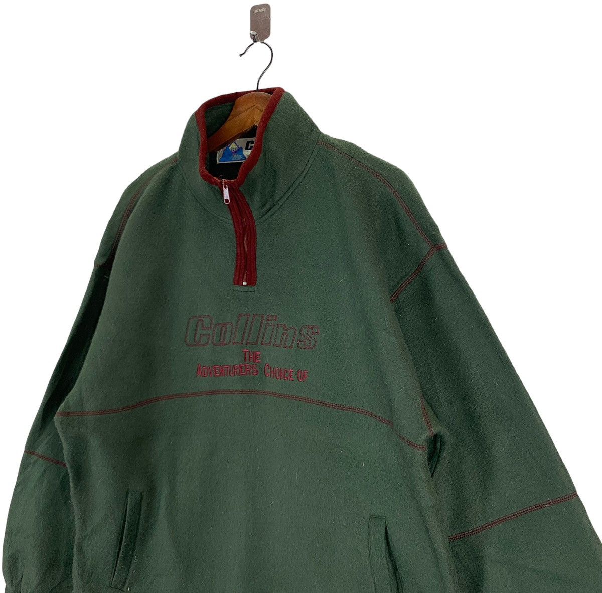 Vintage Vintage Collins The Adventures Fleece Outdoor Jacket Size US L / EU 52-54 / 3 - 3 Thumbnail
