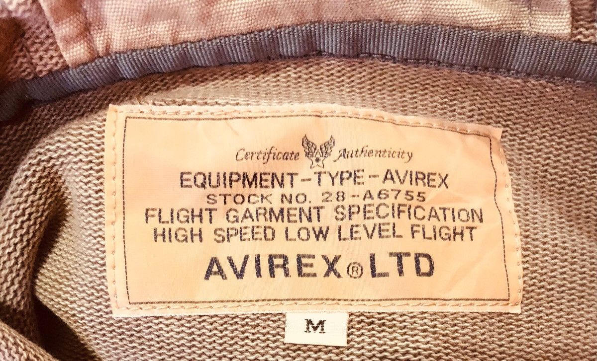 Avirex Type-Avirex -No-28-A6755 Flight Garment Hoodie Jacket Size US M / EU 48-50 / 2 - 7 Thumbnail