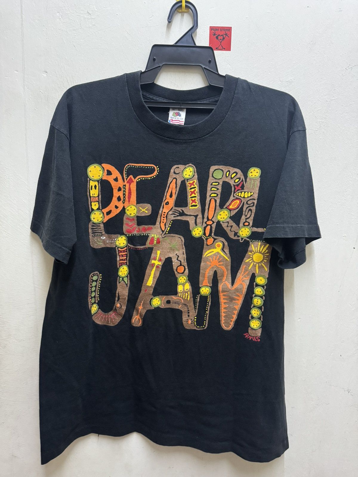Band Tees Vintage Pearl Jam Music For Rhinos Size US XL / EU 56 / 4 - 1 Thumbnail