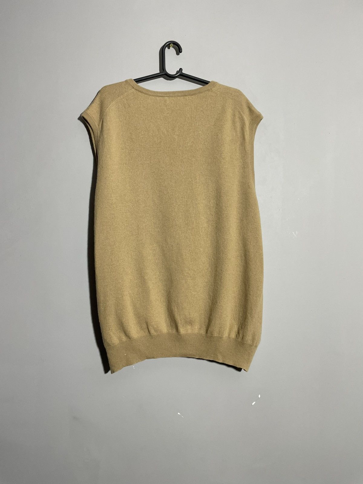 Polo Ralph Lauren × Vintage Vintage Polo Ralph Lauren Beige Old Money Style wool vest Size US XXL / EU 58 / 5 - 11 Thumbnail