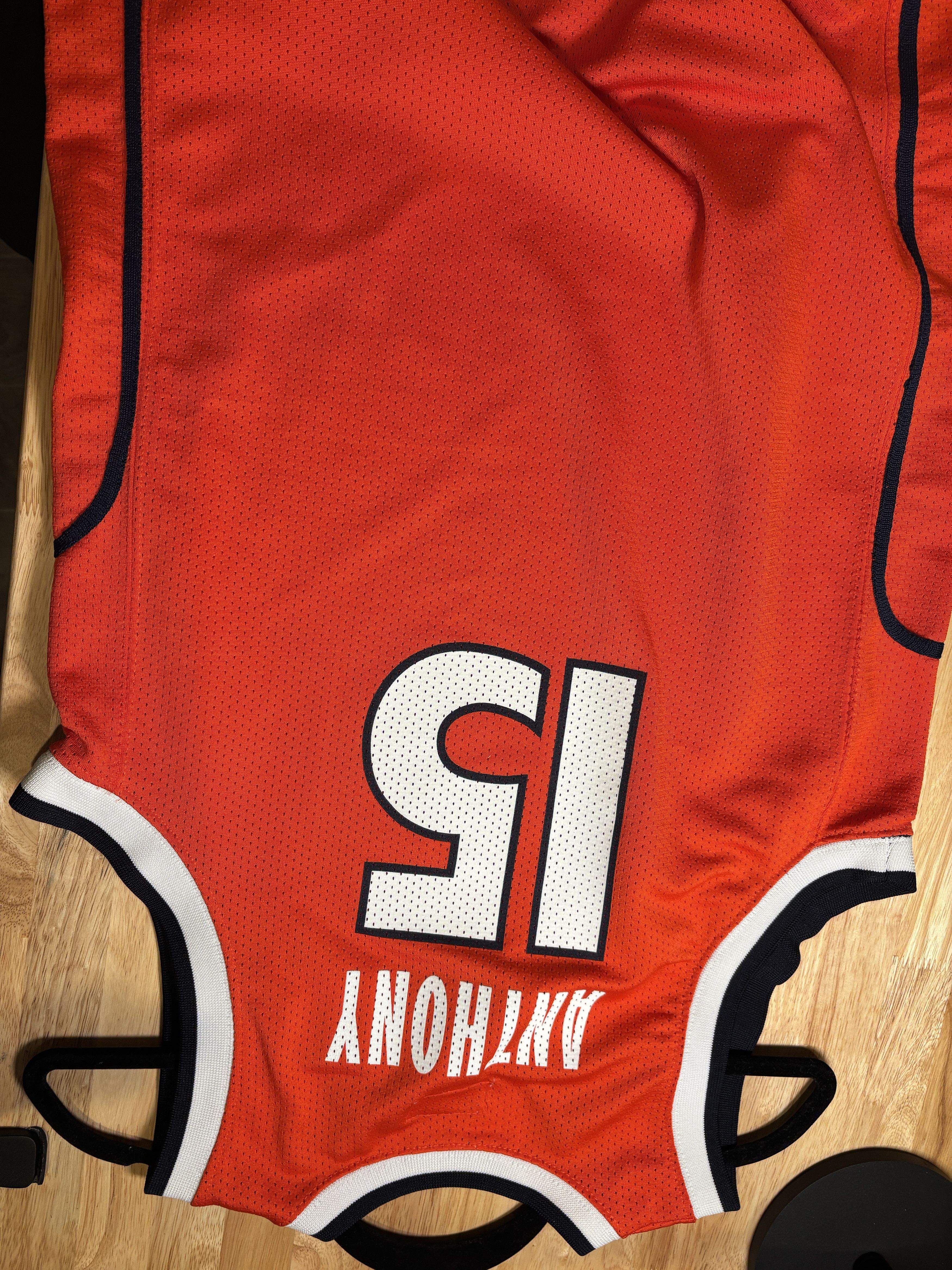 Nike Carmelo Anthony Vintage Syracuse Jersey Size US L / EU 52-54 / 3 - 3 Thumbnail