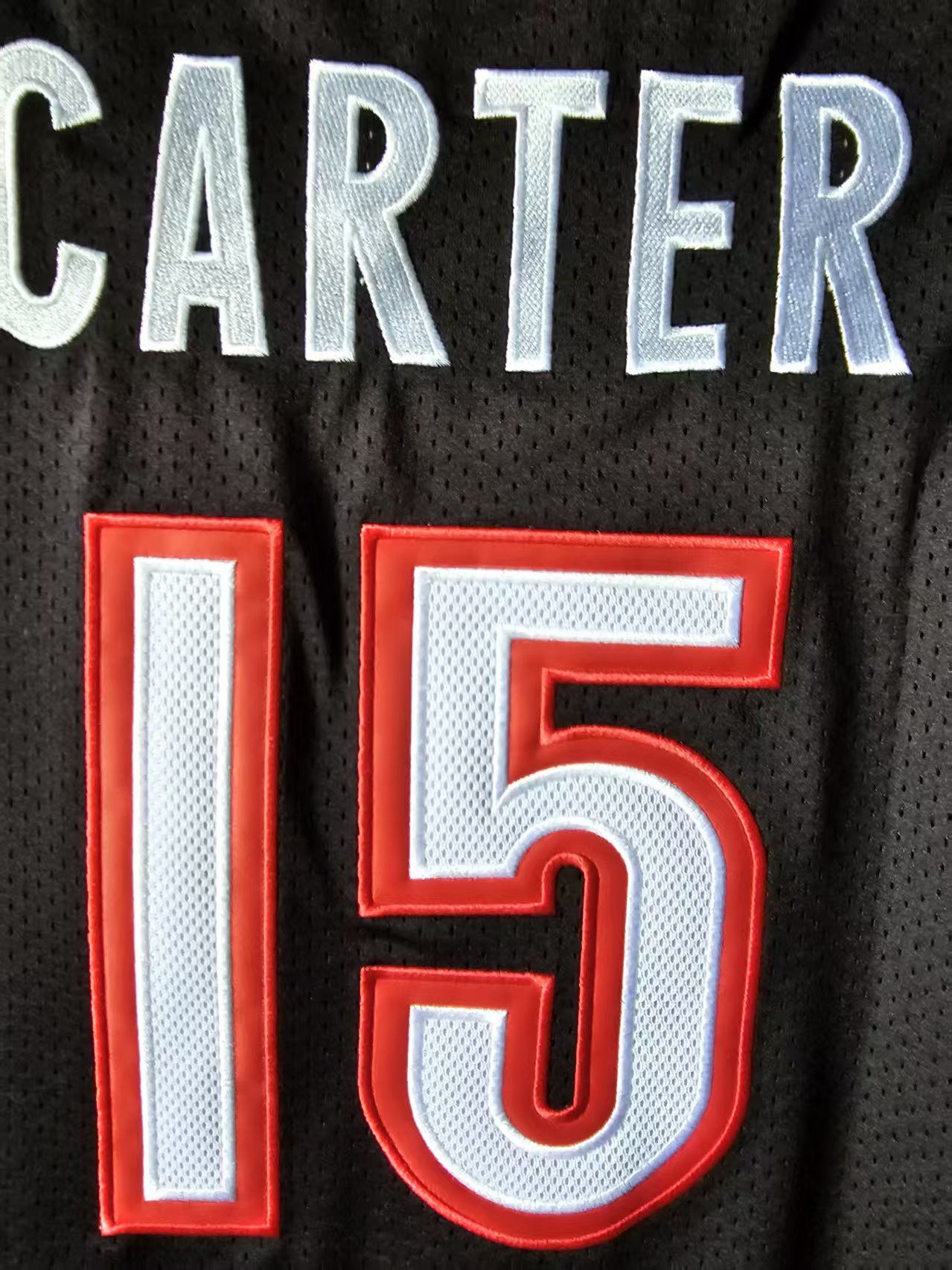 NBA Vince Carter Jersey Toronto Raptors 15 Double Stitched Size US XL / EU 56 / 4 - 5 Thumbnail