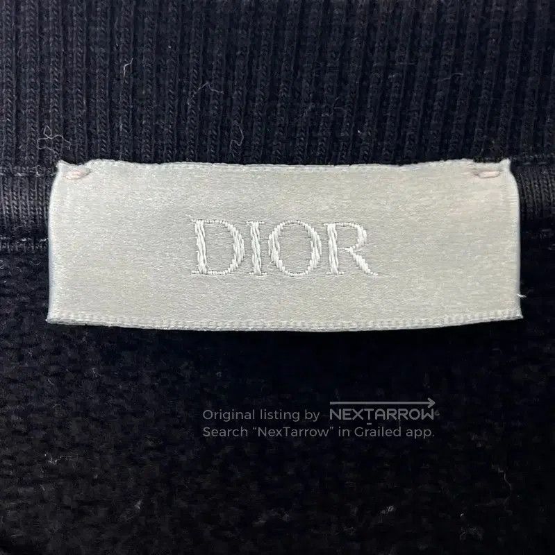 Dior Dior Black Cotton Blend Women's Sweatshirt . Size M / US 6-8 / IT 42-44 - 4 Thumbnail