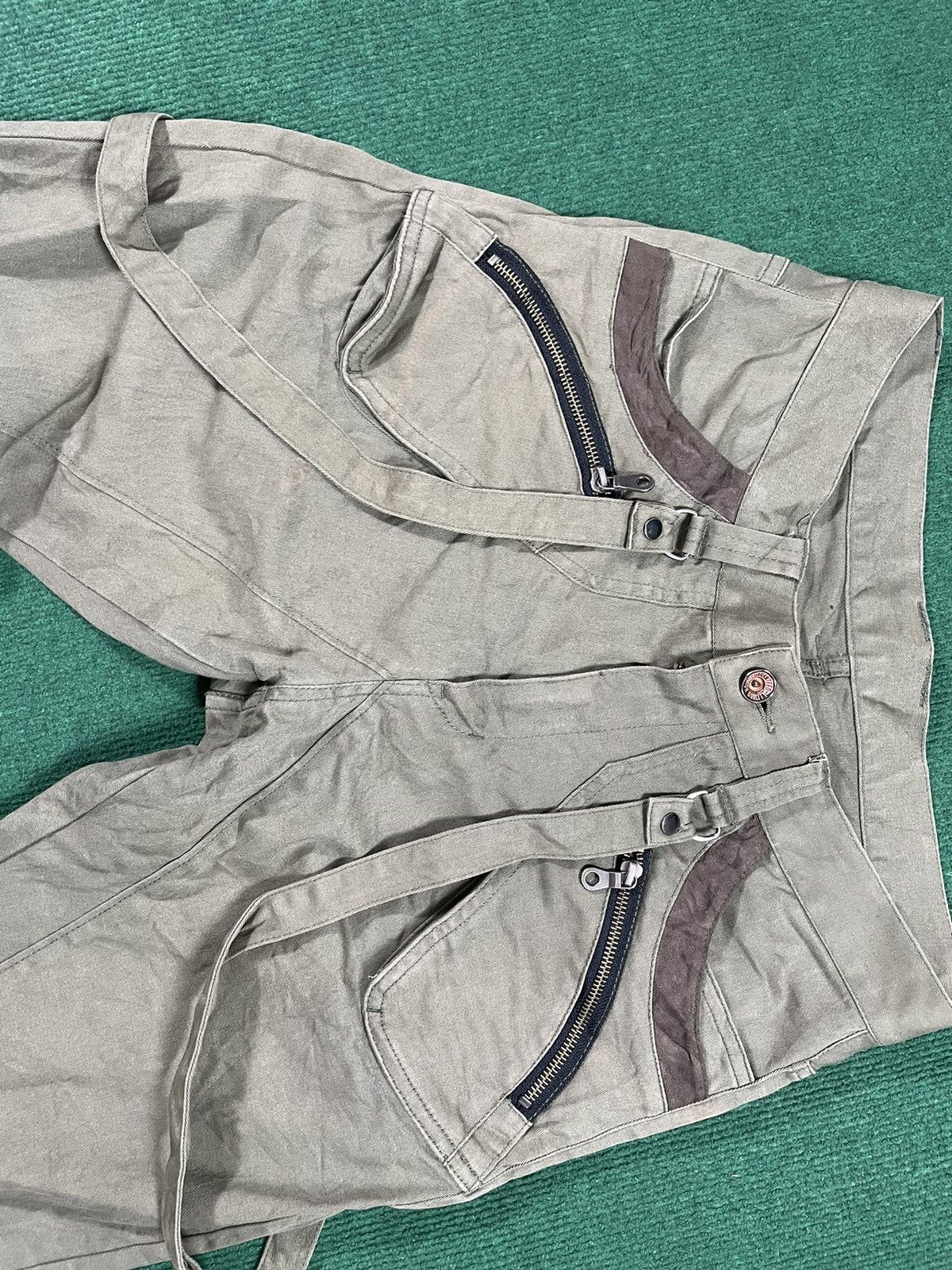 PPFM Vintage Twisted Leg Multi-pockets PPFM Pants Size US 31 - 5 Thumbnail