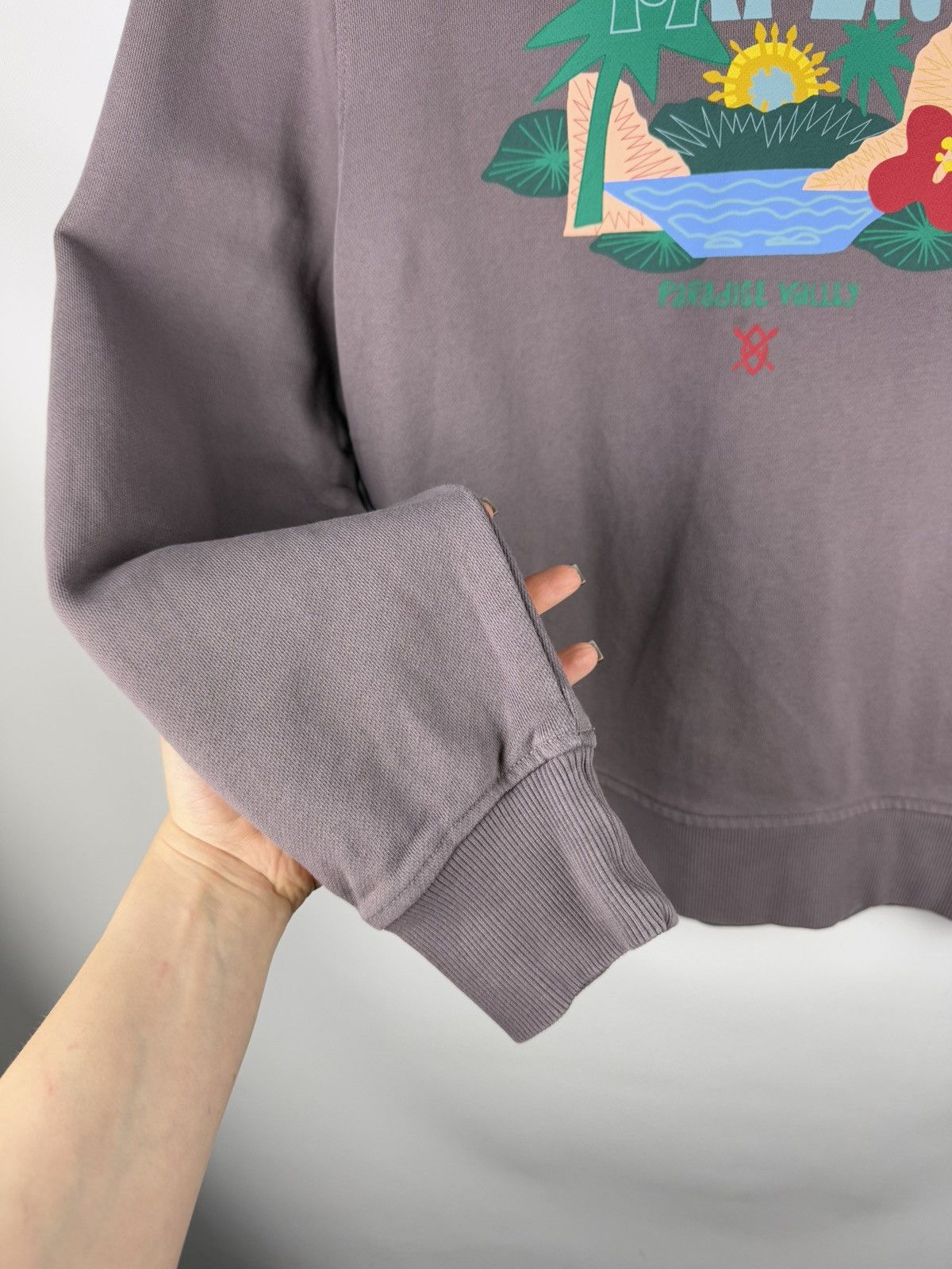 Daily Paper Daily Paper Paradise Valley Graphic Print Hoodie Pullover Size US S / EU 44-46 / 1 - 11 Thumbnail