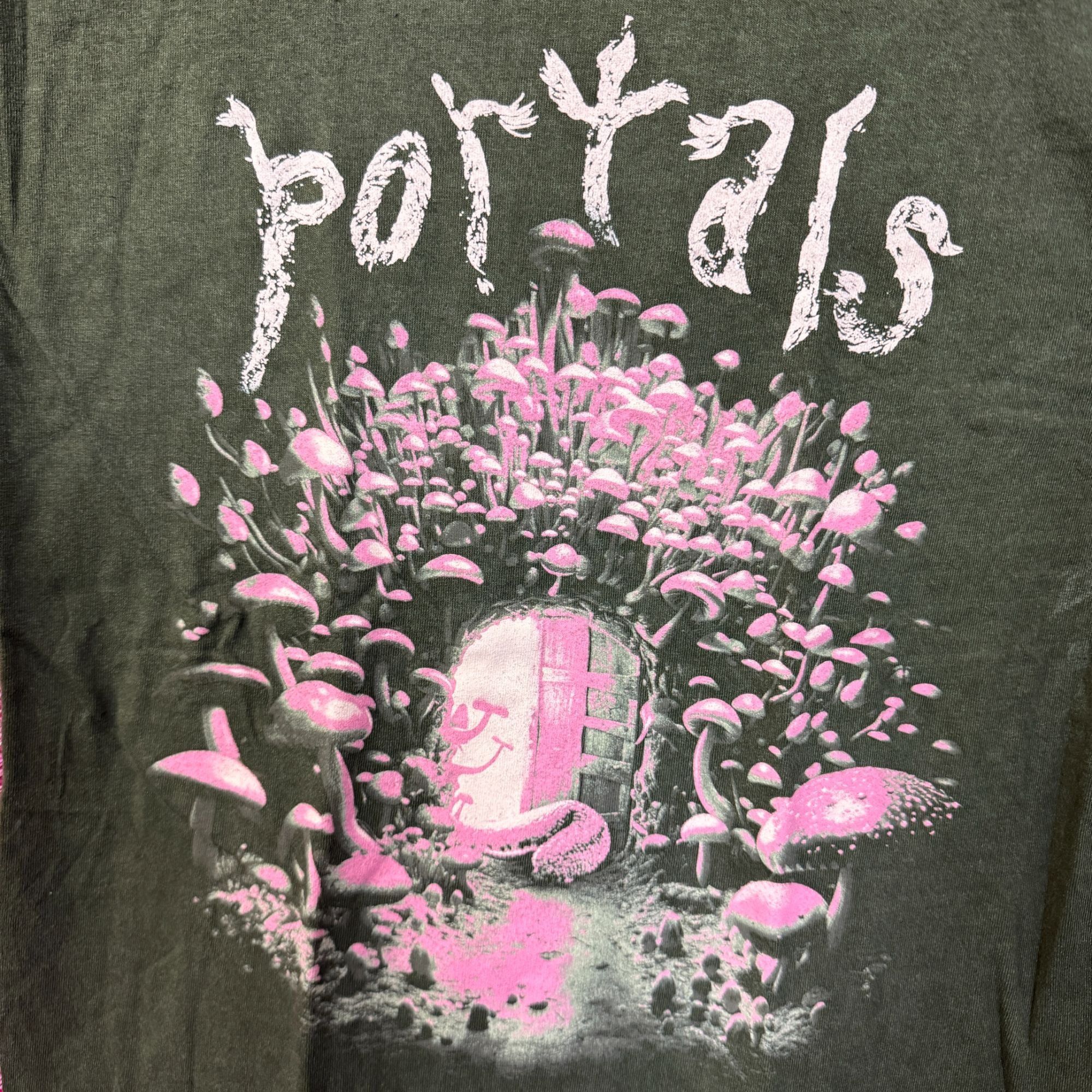 Other Melanie Martinez Magic Mushroom Forest Door Portals Tee M Size US M / EU 48-50 / 2 - 2 Thumbnail