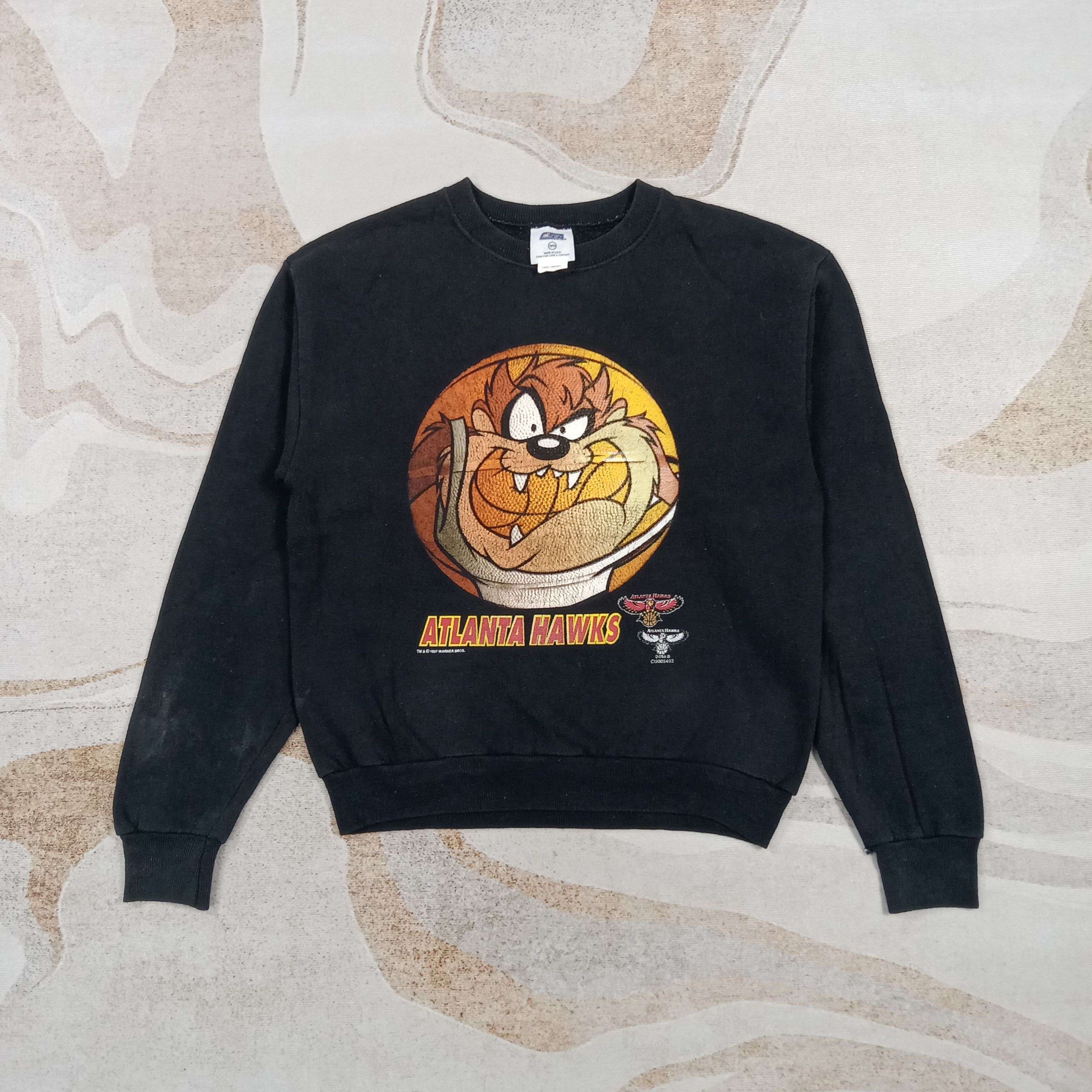 CSA Vintage 1997 Atlanta Hawks Looney Tunes NBA C290N23 Size US S / EU 44-46 / 1 - 1 Thumbnail