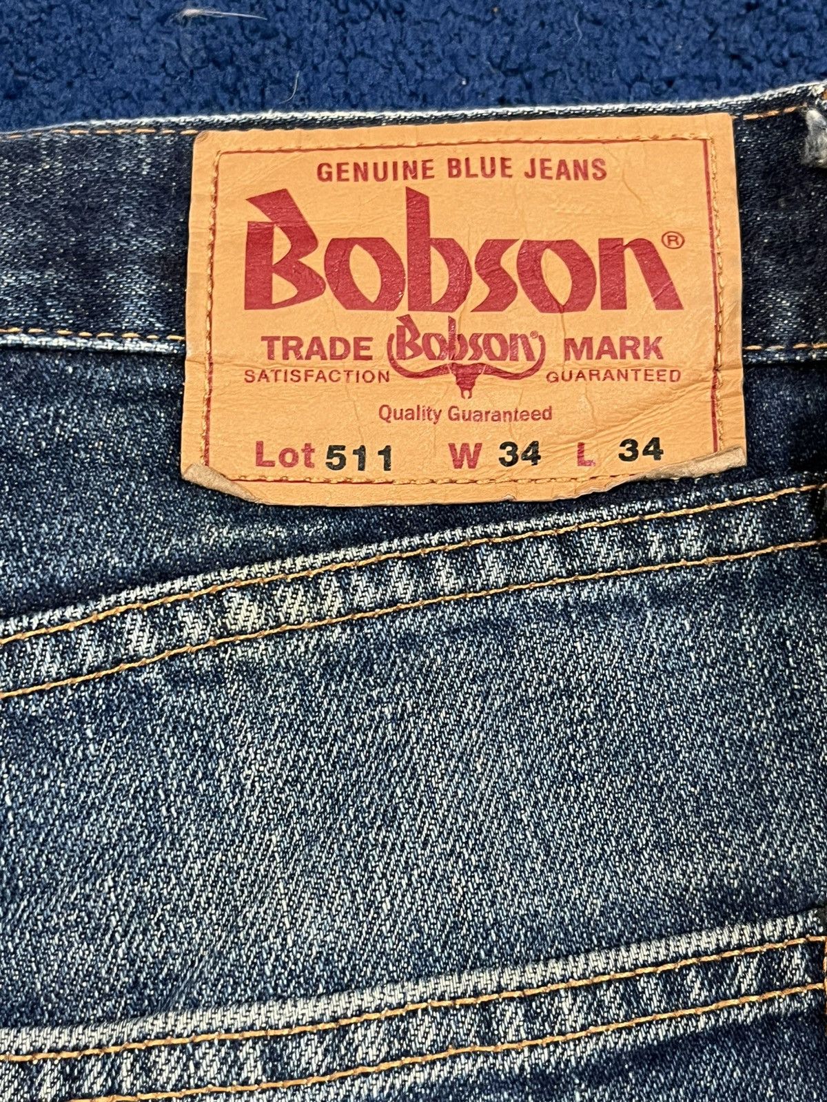 Yasuyuki Ishii Vintage Bobson Japan Baggy Distressed Denim Size US 34 / EU 50 - 11 Thumbnail