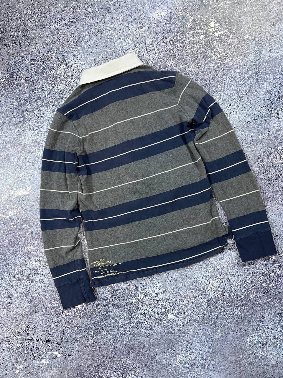 Vintage La Martina polo cashmere rugby long sleeve sweater