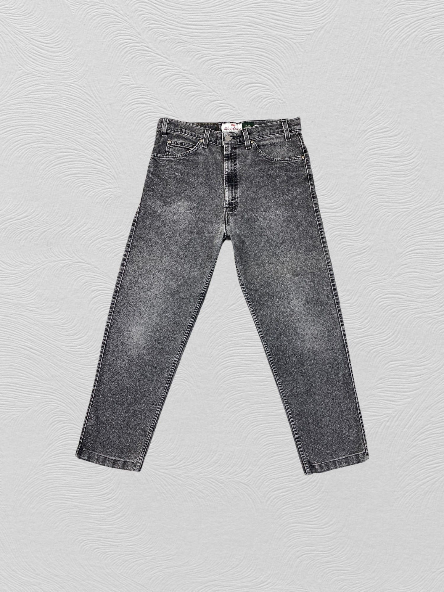 Levi's Black Distressed Vintage Levi's 540 Flex Denim 34x28 -JN481 Size US 34 / EU 50 - 1 Thumbnail