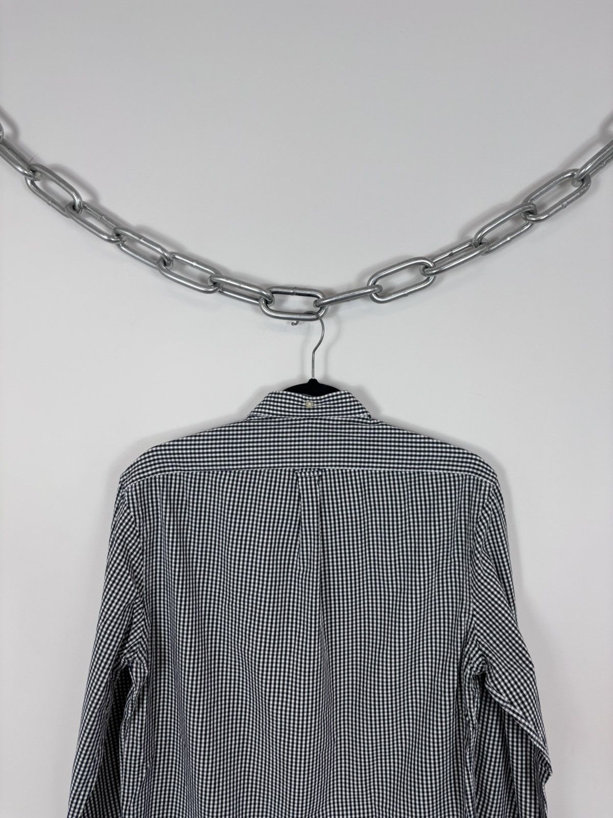 Polo Ralph Lauren Polo Ralph Lauren Vintage Gingham Check Long Sleeve Shirt Size US M / EU 48-50 / 2 - 14 Thumbnail