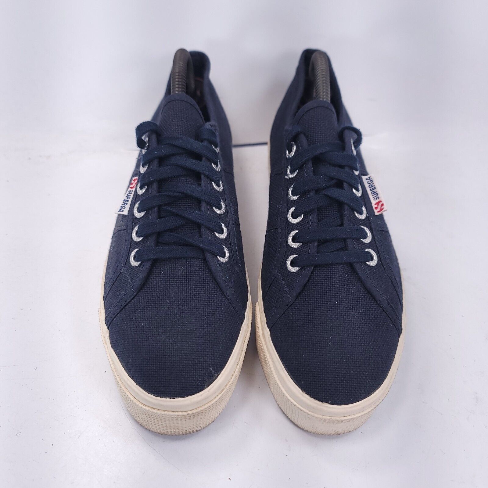 Superga Superga 2790 Platform Shoes Womens Size 9.5 S0001L0 Blue Size US 9.5 / IT 39.5 - 2 Thumbnail