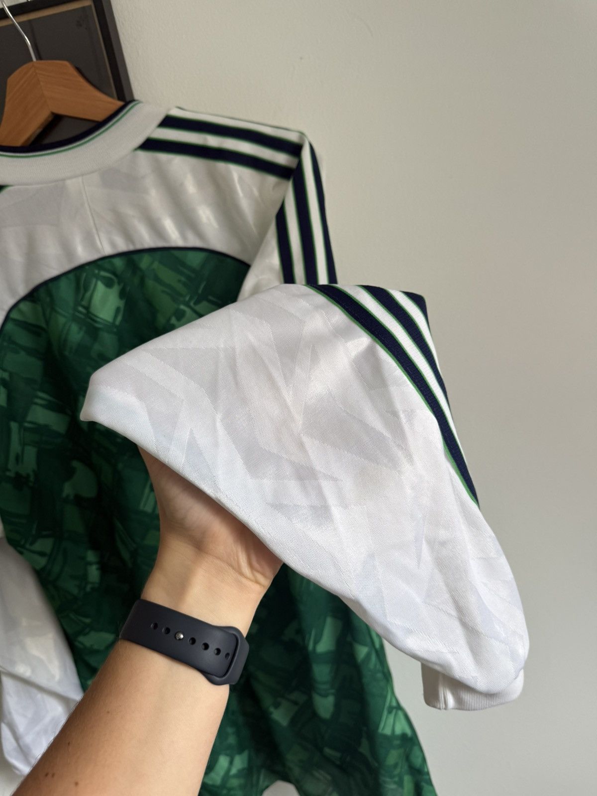 Adidas Vintage 90's Template Football Soccer Shirt Long Sleeve Size US L / EU 52-54 / 3 - 4 Thumbnail