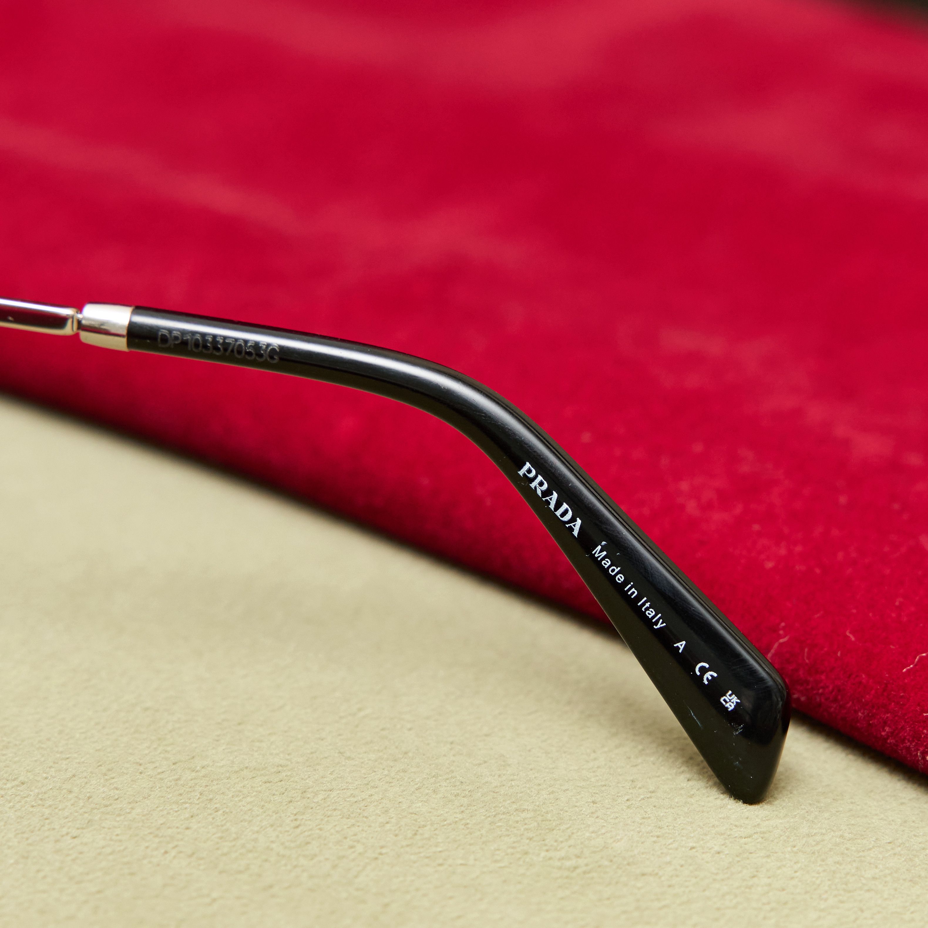 Prada PRADA OPR A51S 1BC8J1 Sunglasses Size ONE SIZE - 3 Thumbnail