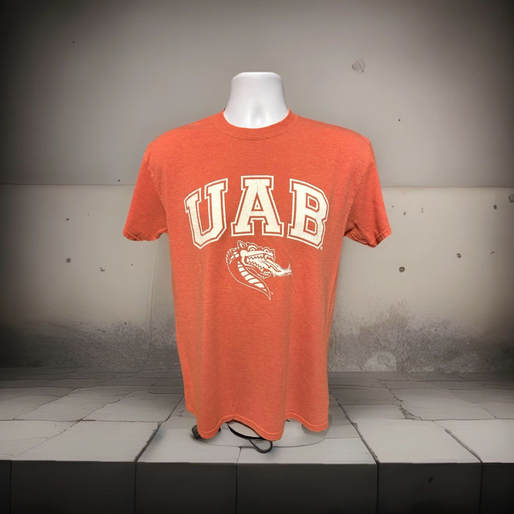 Gildan VINTAGE University Of Alabama Birmingham UAB Shirt Adult Medium Heather Orange Gildan Size US M / EU 48-50 / 2 - 4 Thumbnail
