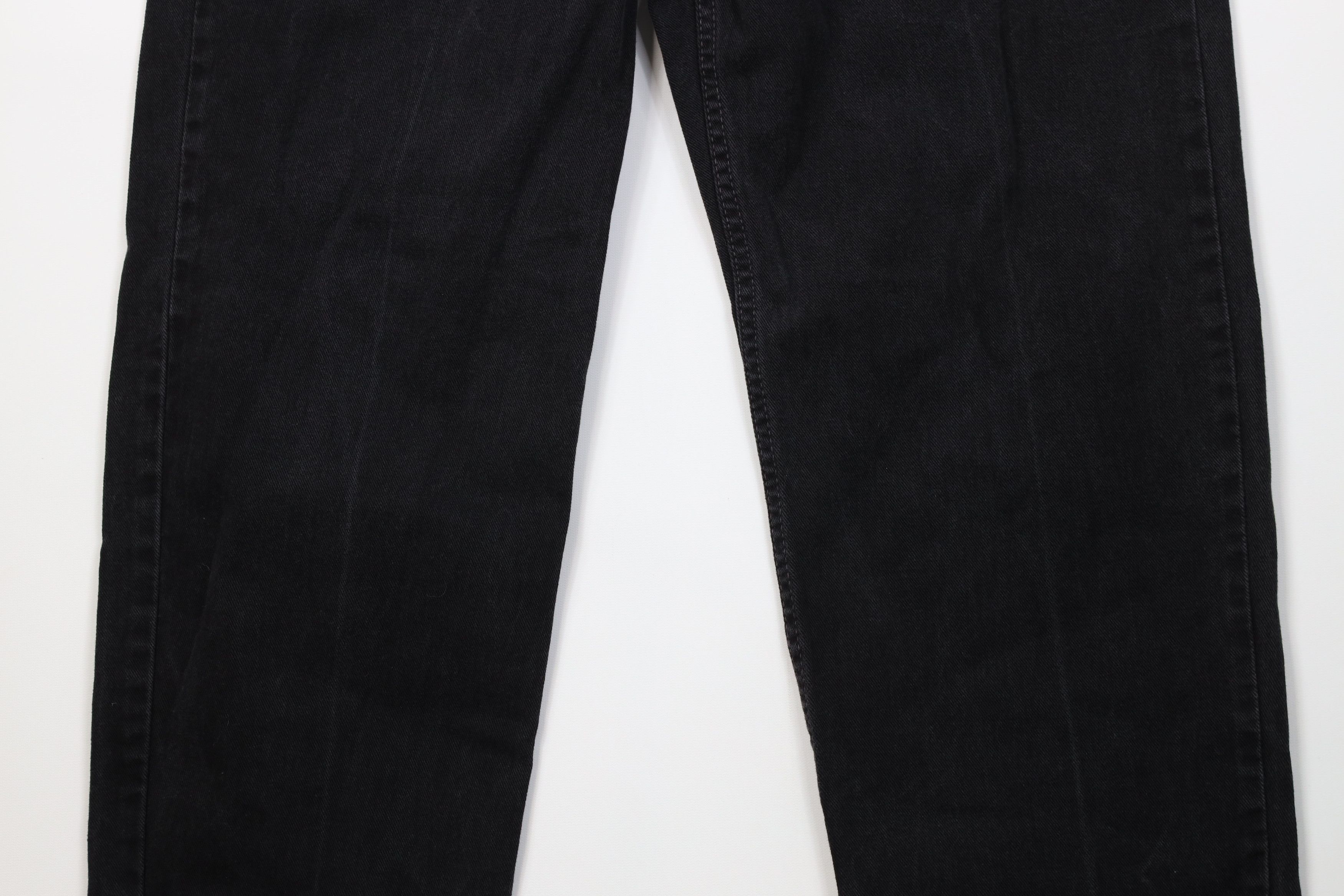 Levi's Vintage Y2K Levis 550 Relaxed Fit Denim Jeans Black Cotton Size US 38 / EU 54 - 3 Thumbnail