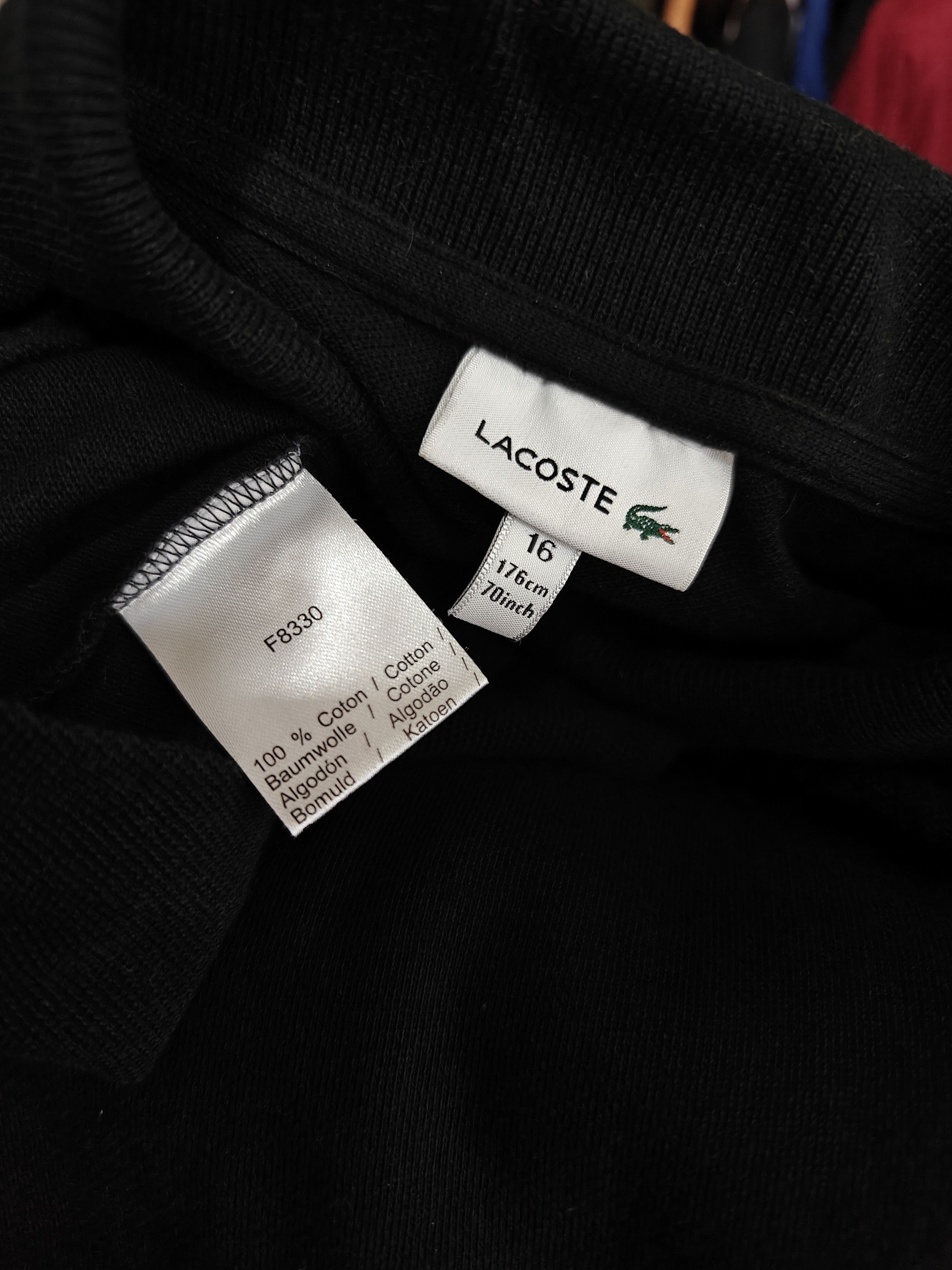Lacoste Lacoste Black Polo Basic Tee Small Logo S Size US S / EU 44-46 / 1 - 8 Thumbnail
