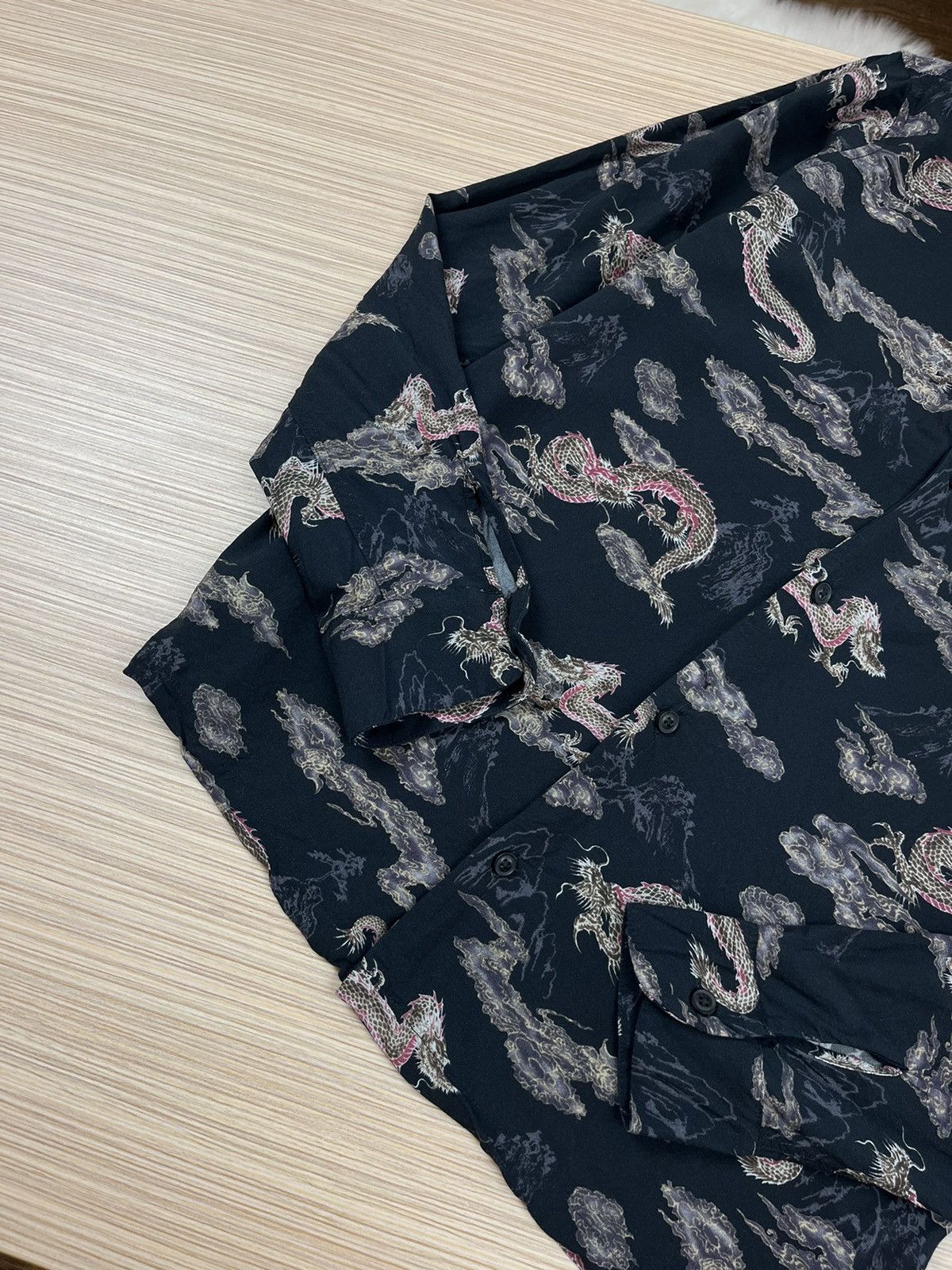 Allsaints Allsaints Hype Cotton dragon Y2K Shirt Size US S / EU 44-46 / 1 - 5 Thumbnail