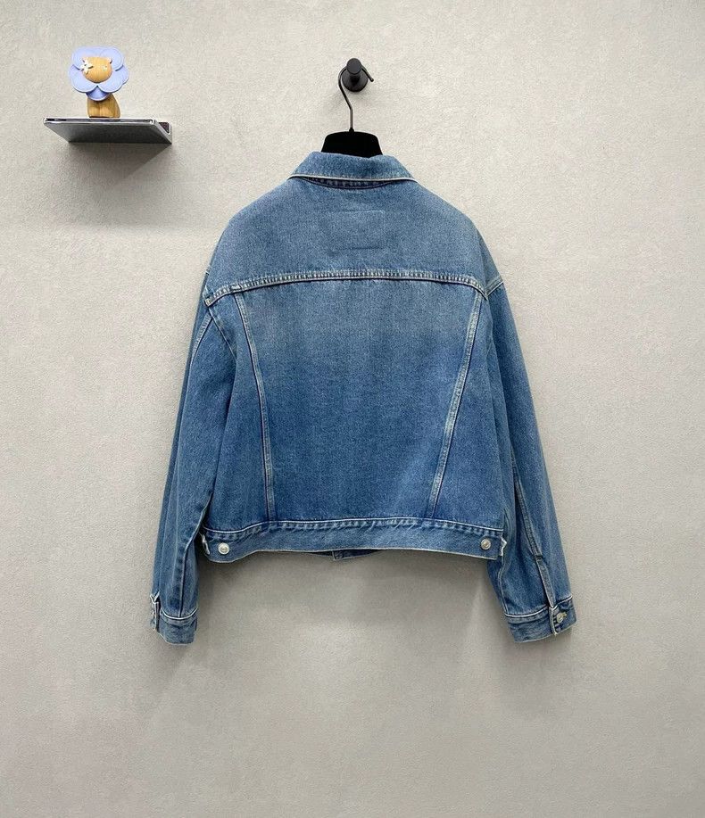 Balenciaga Balenciaga size 36 Blue Denim Jacket~ Size 36 Size S / US 4 / IT 40 - 2 Thumbnail