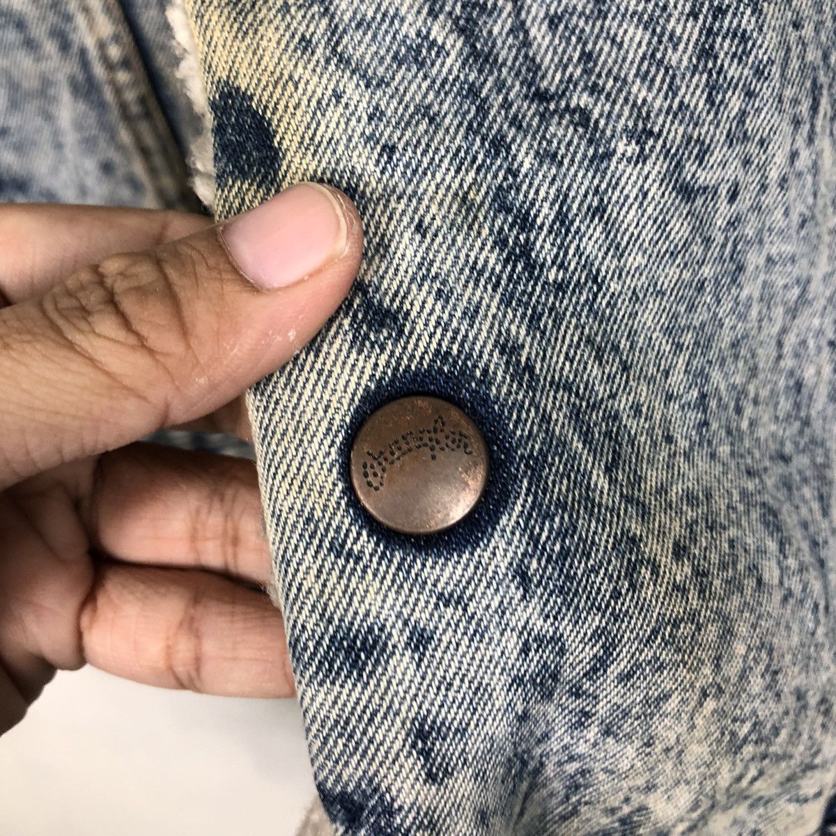 Japanese Brand × Vintage 📌Vintage Trucker Denim Jacket Wrangler American Cowboys Size US M / EU 48-50 / 2 - 16 Thumbnail
