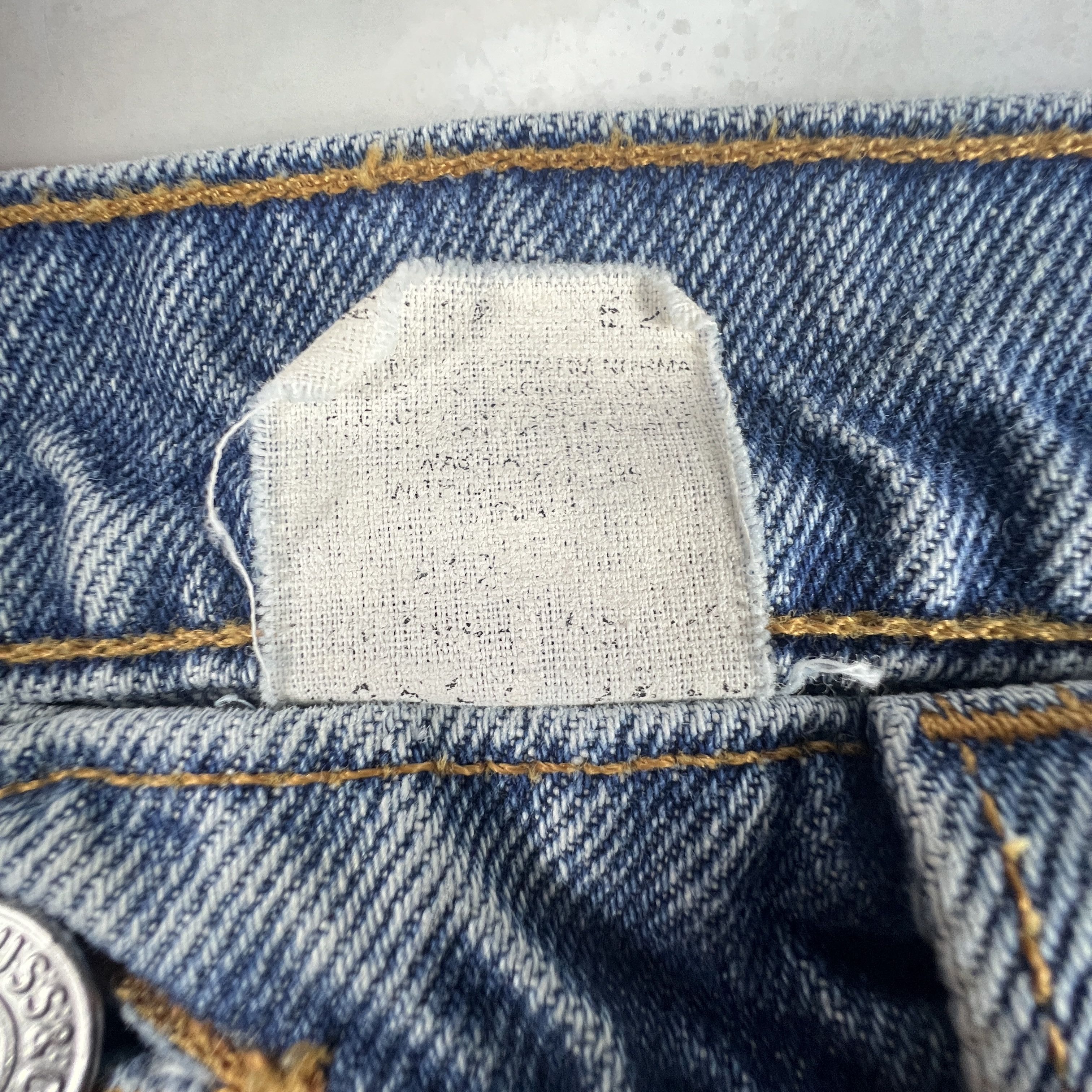 Levi's × Vintage VTG Levi's Jeans 517 Boot Cut Blue Faded Distressed Denim Size US 36 / EU 52 - 9 Thumbnail