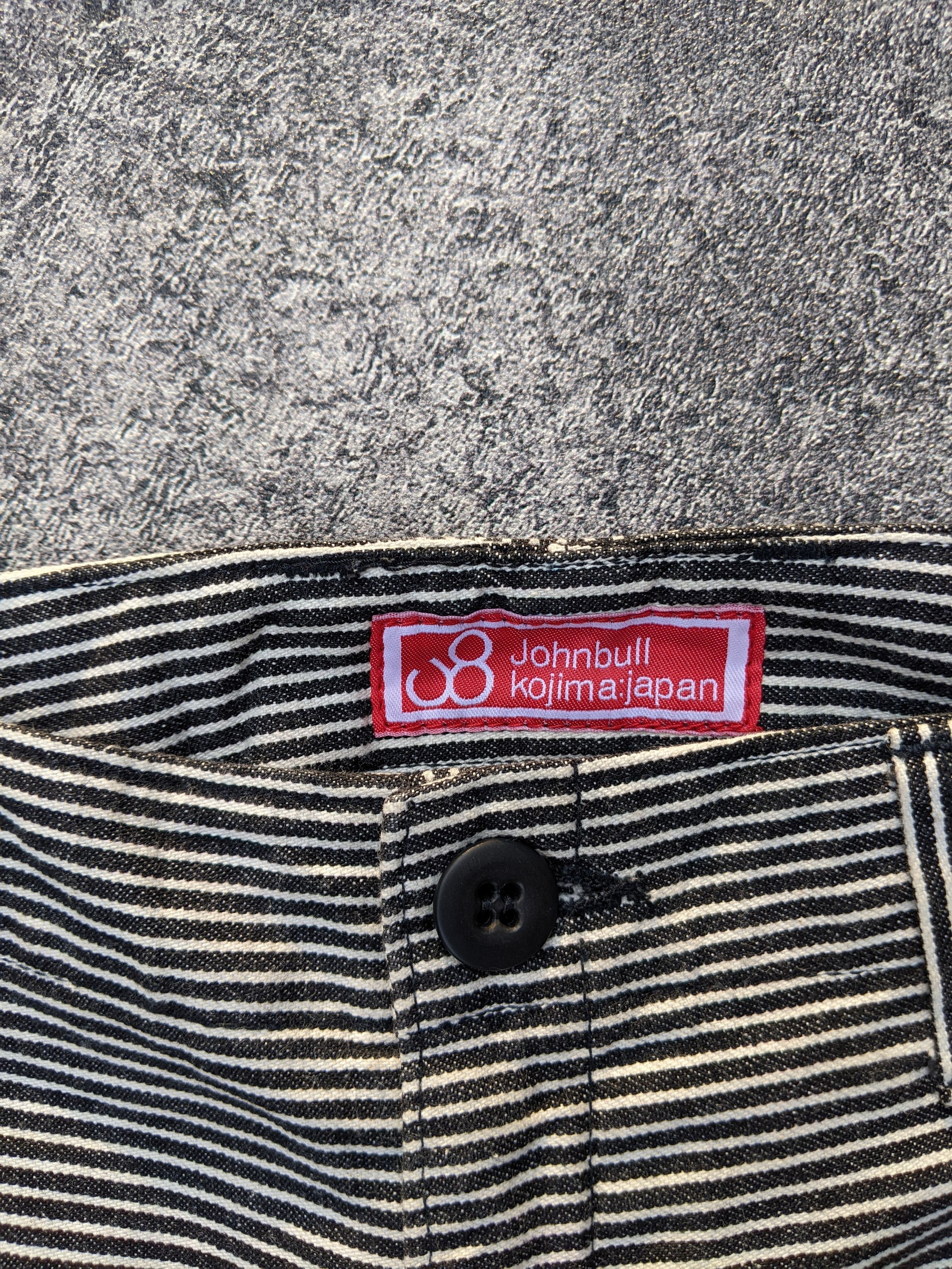 Japanese Brand × Johnbull John Bull Kojima Factory Japan Prisoner Hickory Stripe Pants Size 30" / US 8 / IT 44 - 4 Thumbnail