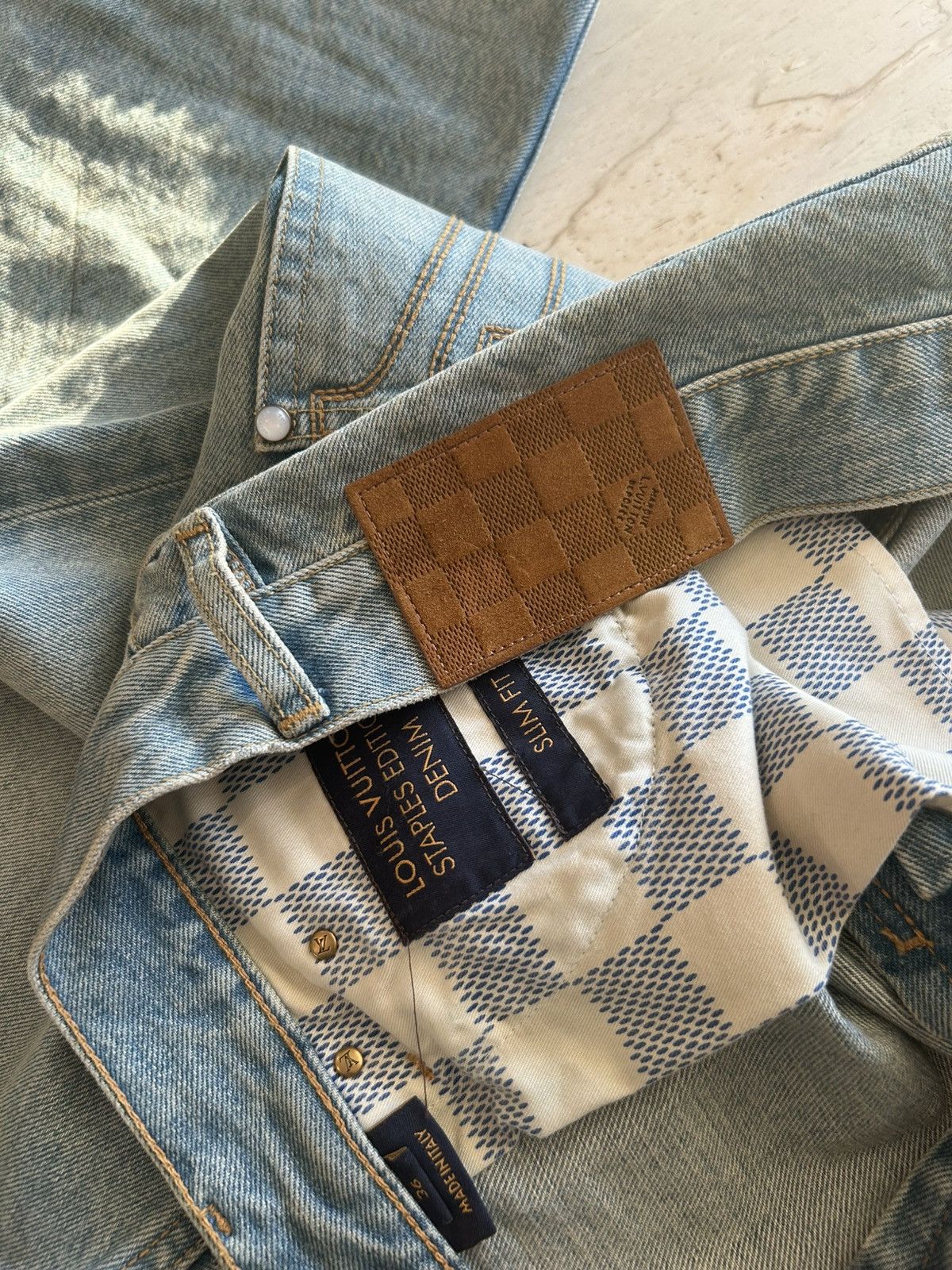 Louis Vuitton Slim Fit Denim Pants Size US 36 / EU 52 - 4 Thumbnail