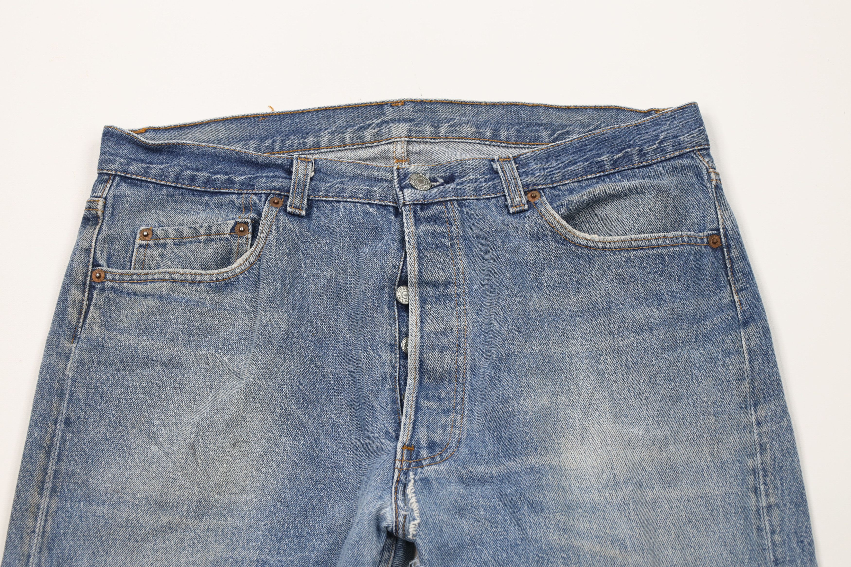 Levi's Vintage 80s Levis 501xx Button Fly Original Fit Jeans USA Size US 36 / EU 52 - 2 Thumbnail