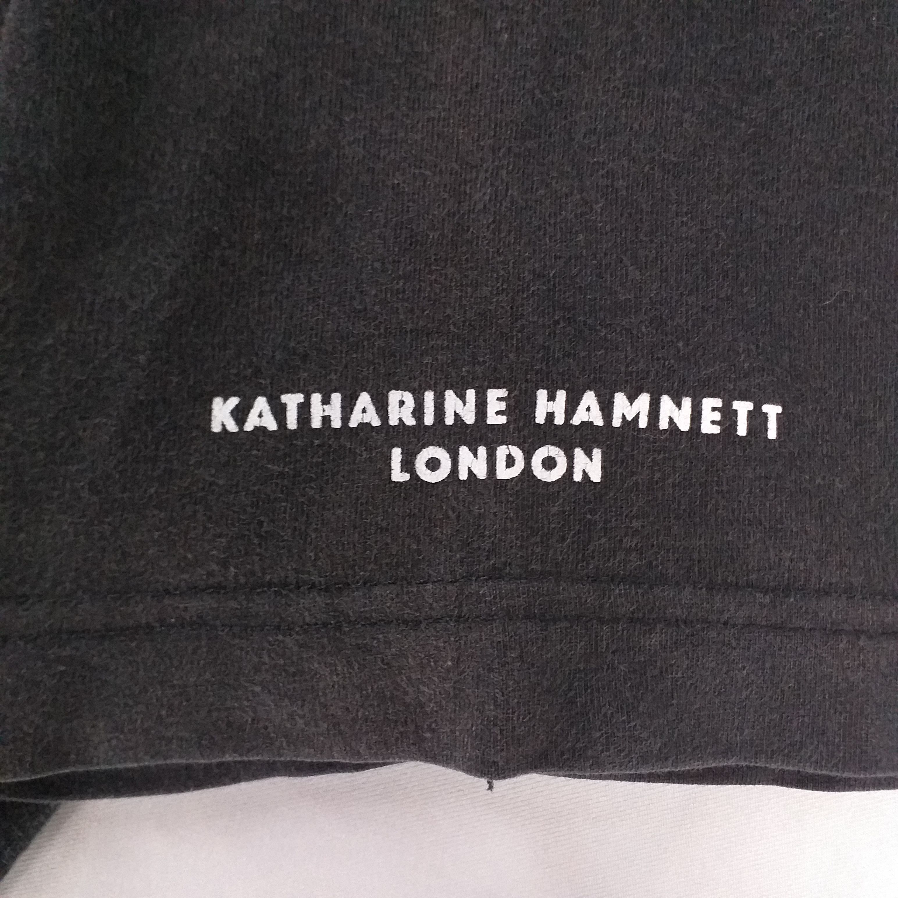 Japanese Brand Vintage Katharine Hamnett London Medium Tshirt -E045 Size US M / EU 48-50 / 2 - 5 Thumbnail